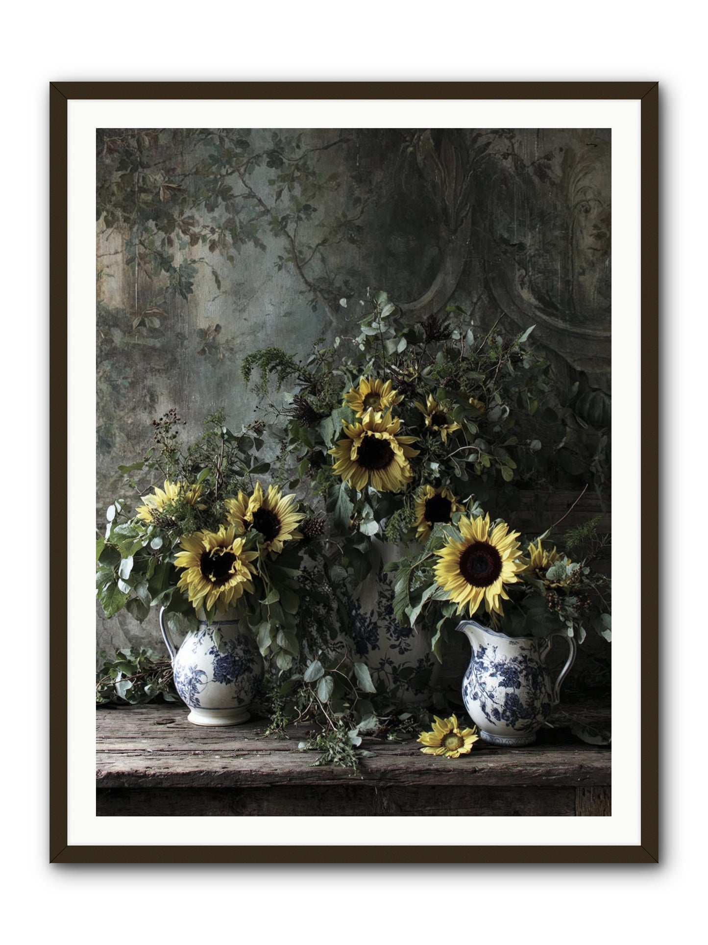Dimanche -- Framed Print - Black 36x48
