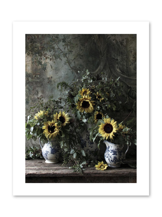 Dimanche -- Paper Print 9x12