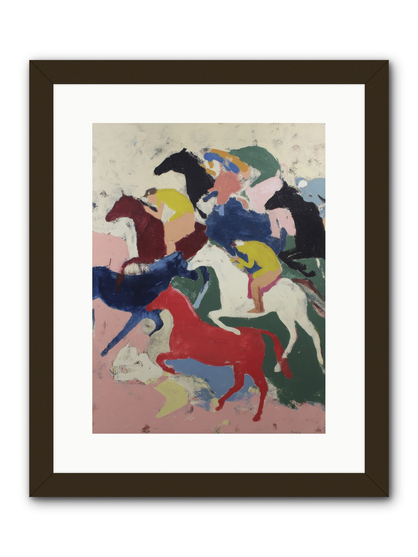 Distant Call -- Framed Print - Black 12x16