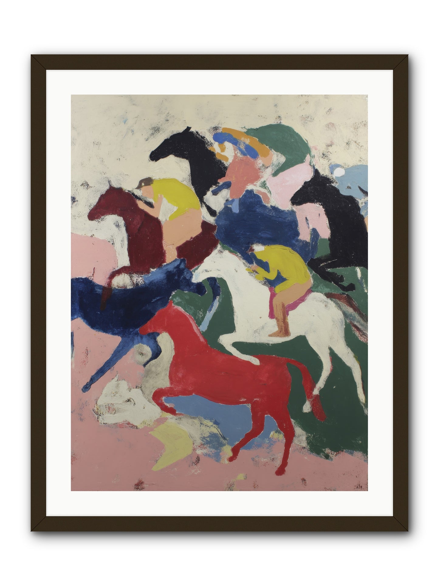 Distant Call -- Framed Print - Black 24x32