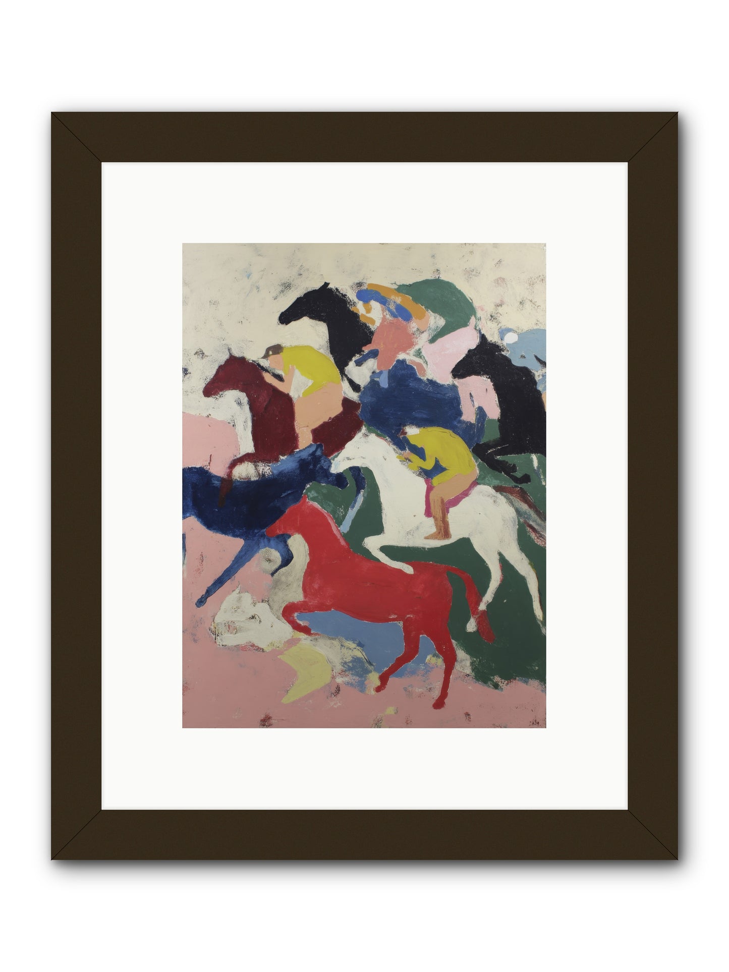 Distant Call -- Framed Print - Black 9x12