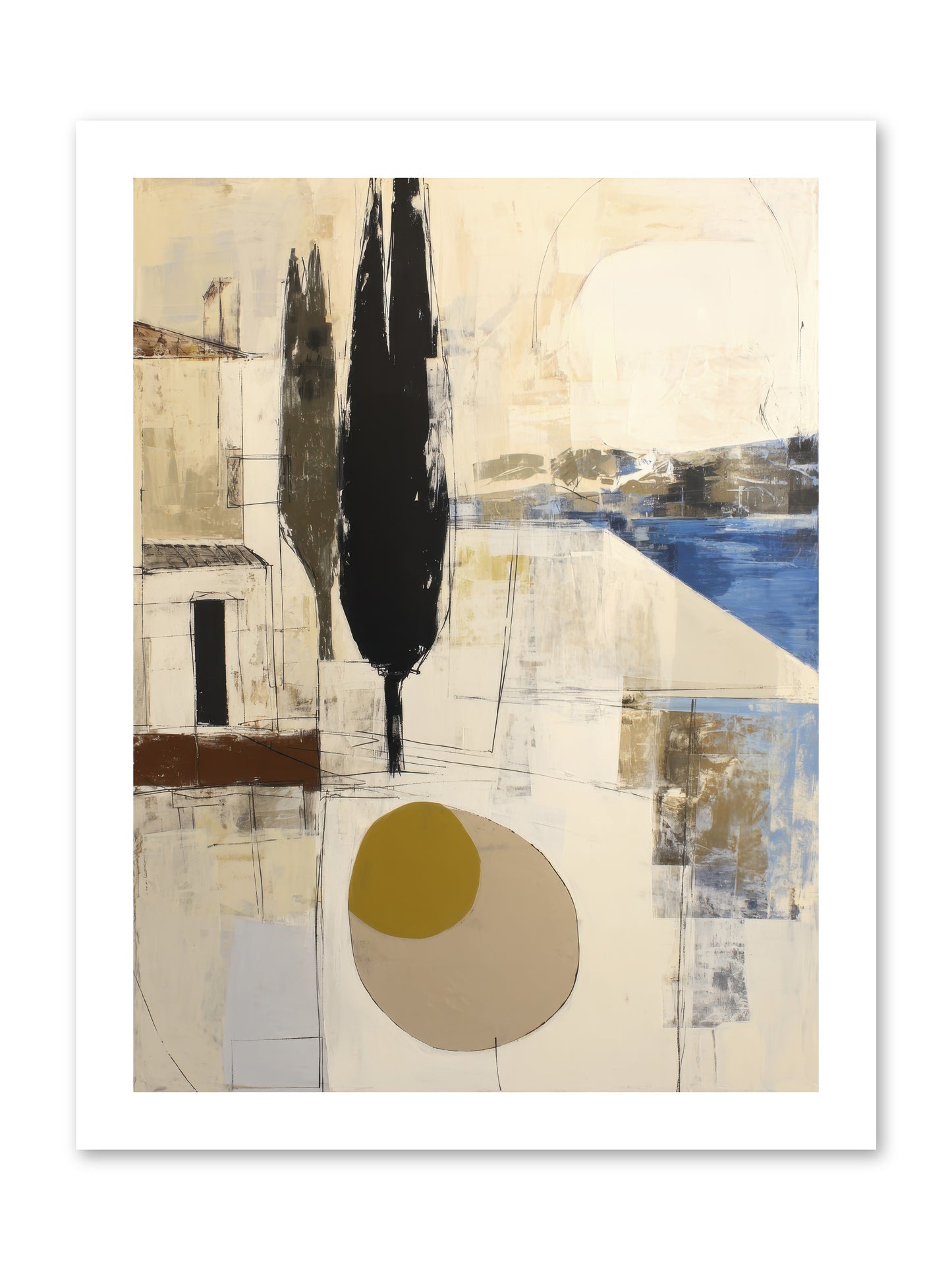 Distant Echo -- Loose Canvas Print 12x16
