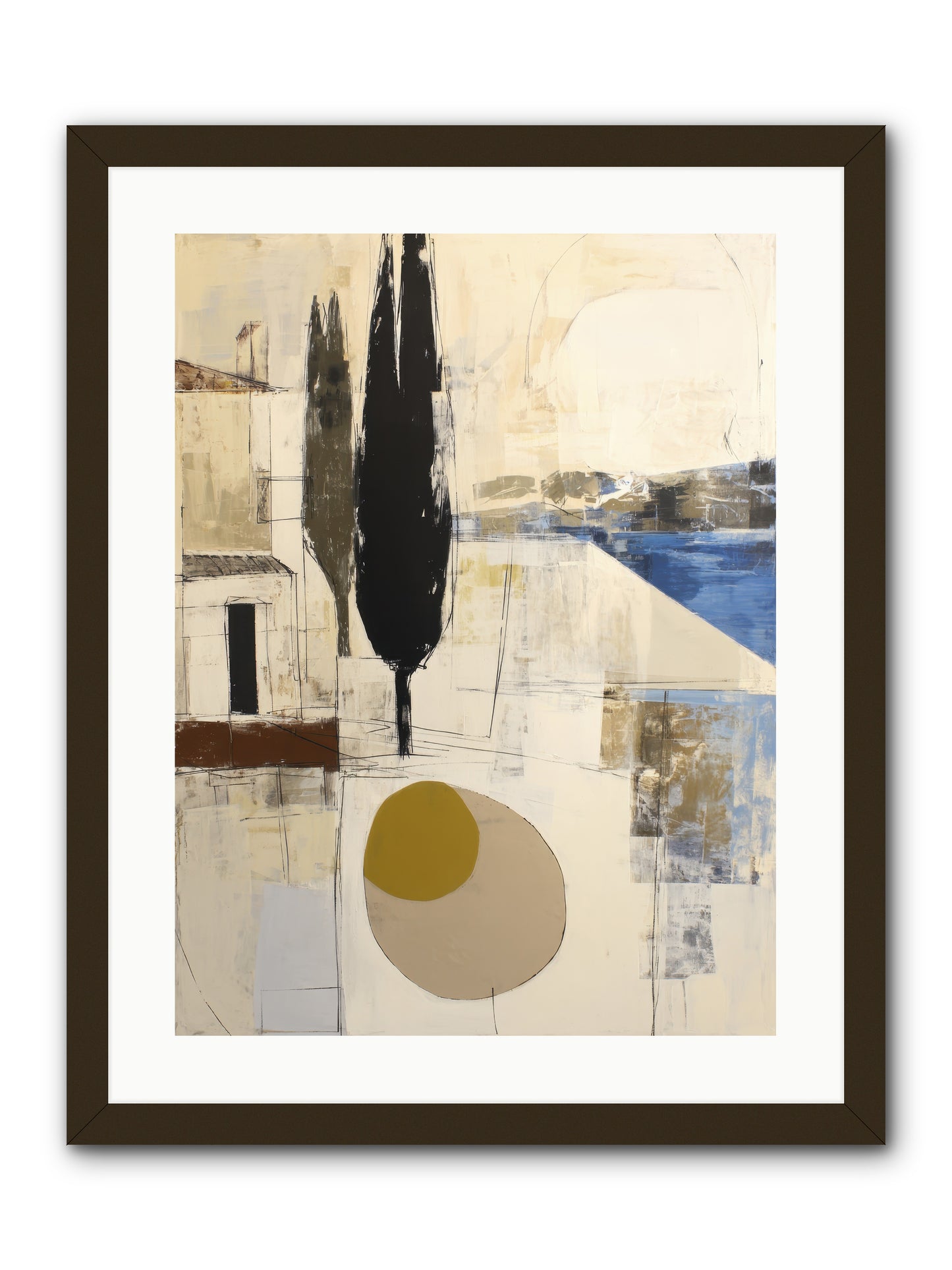 Distant Echo -- Framed Print - Black 18x24