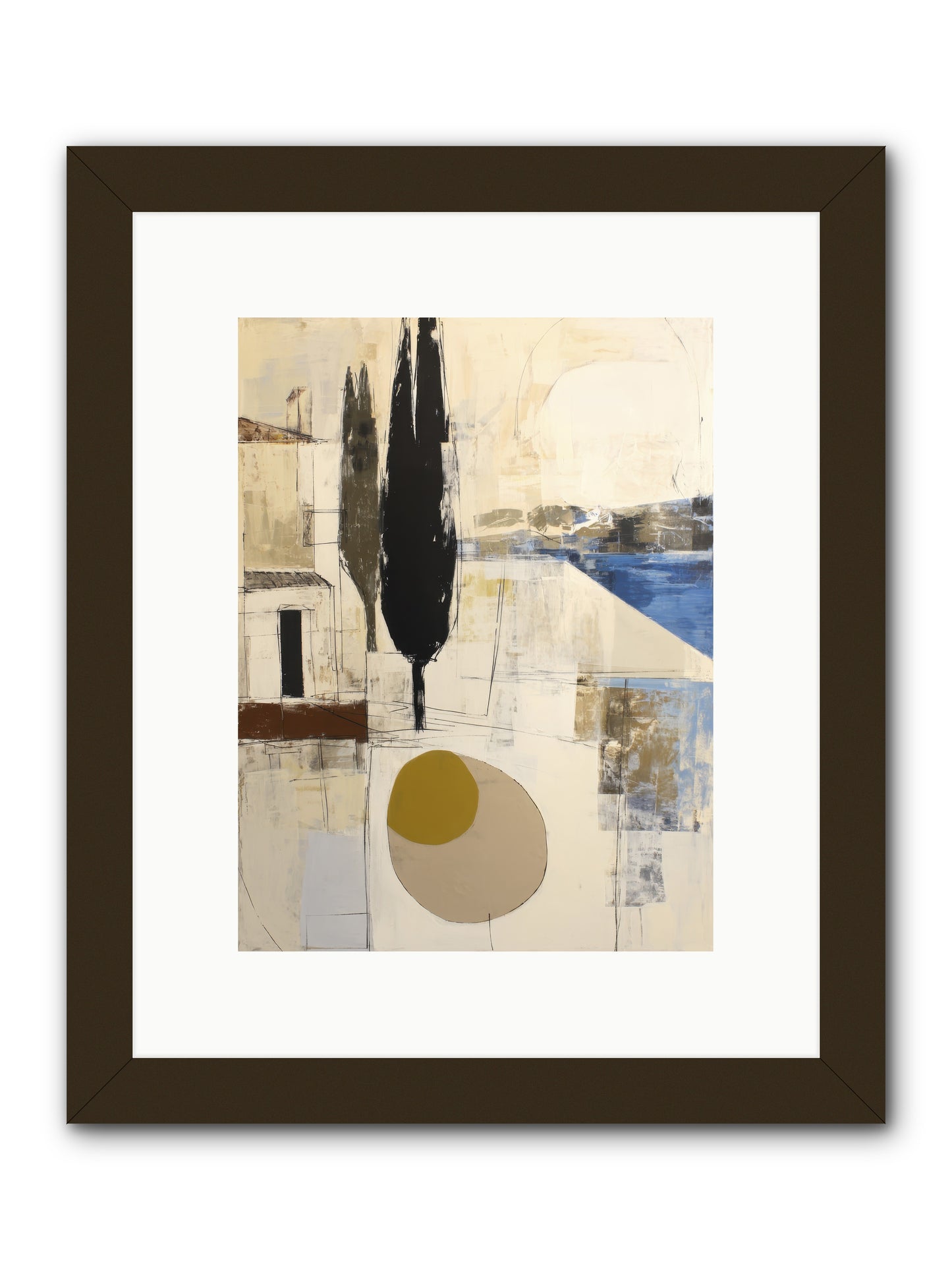 Distant Echo -- Framed Print - Black 9x12