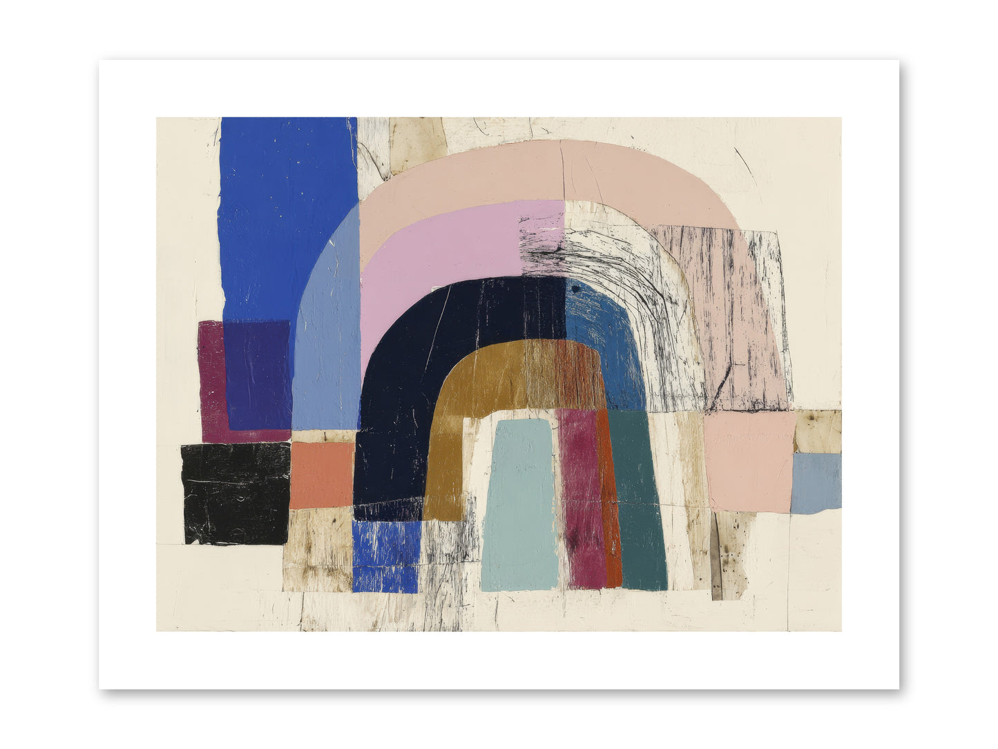 Distant Harbor -- Loose Canvas Print 12x9