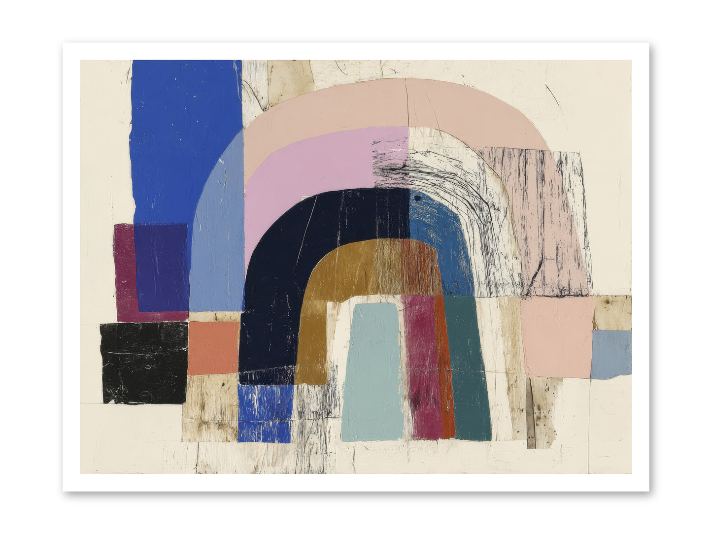 Distant Harbor -- Paper Print 32x24
