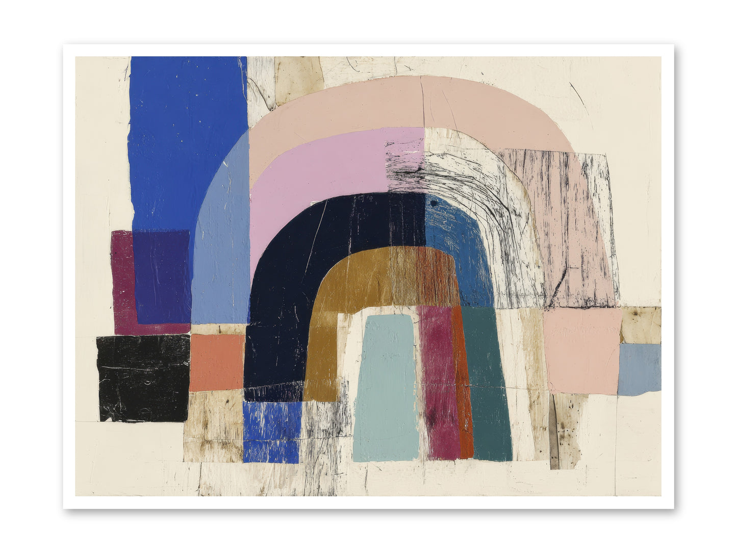 Distant Harbor -- Paper Print 48x36