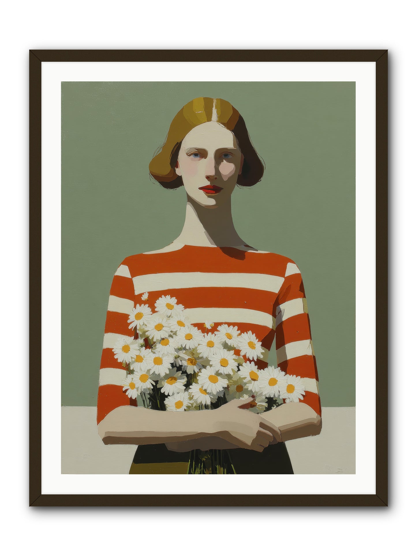 Distant Light -- Framed Print - Black 30x40