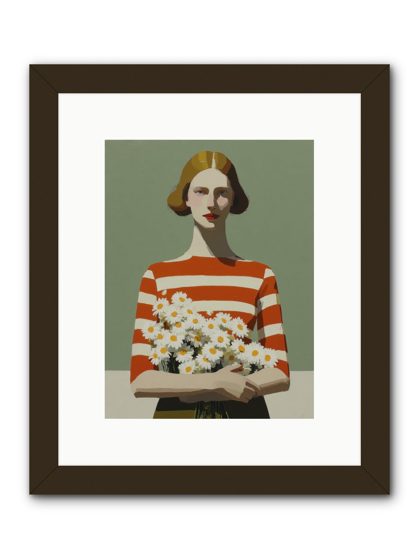 Distant Light -- Framed Print - Black 9x12