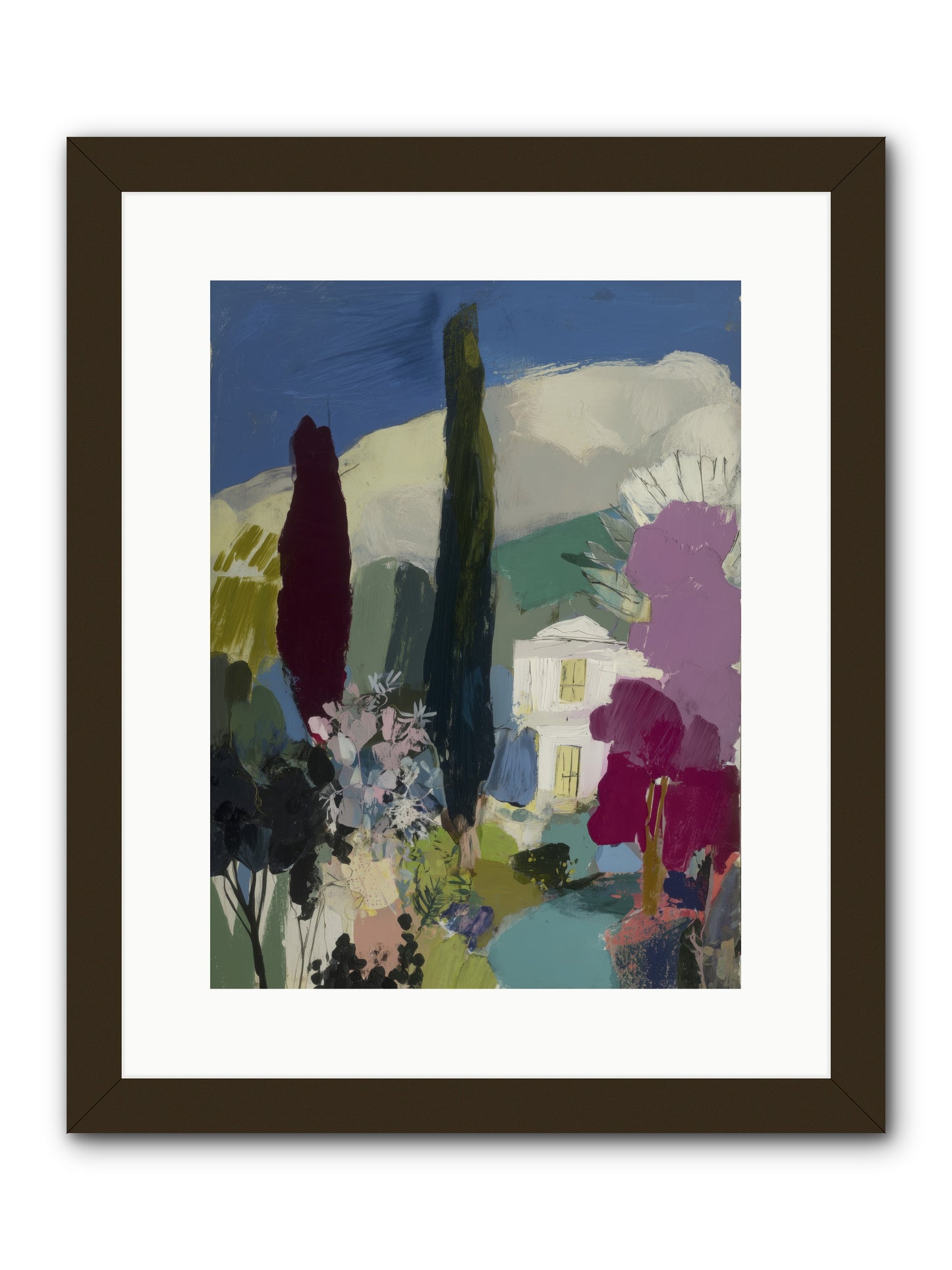 Distant Melody -- Framed Print - Black 12x16