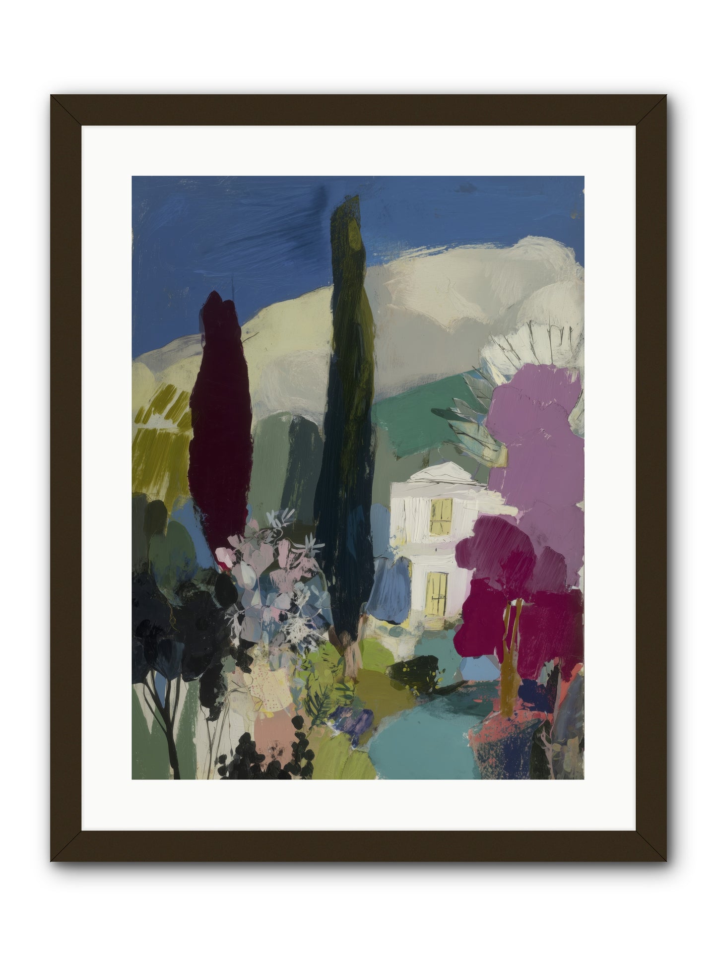 Distant Melody -- Framed Print - Black 18x24