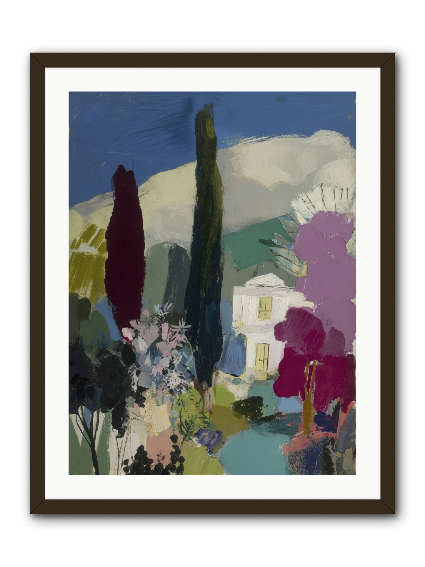Distant Melody -- Framed Print - Black 24x32