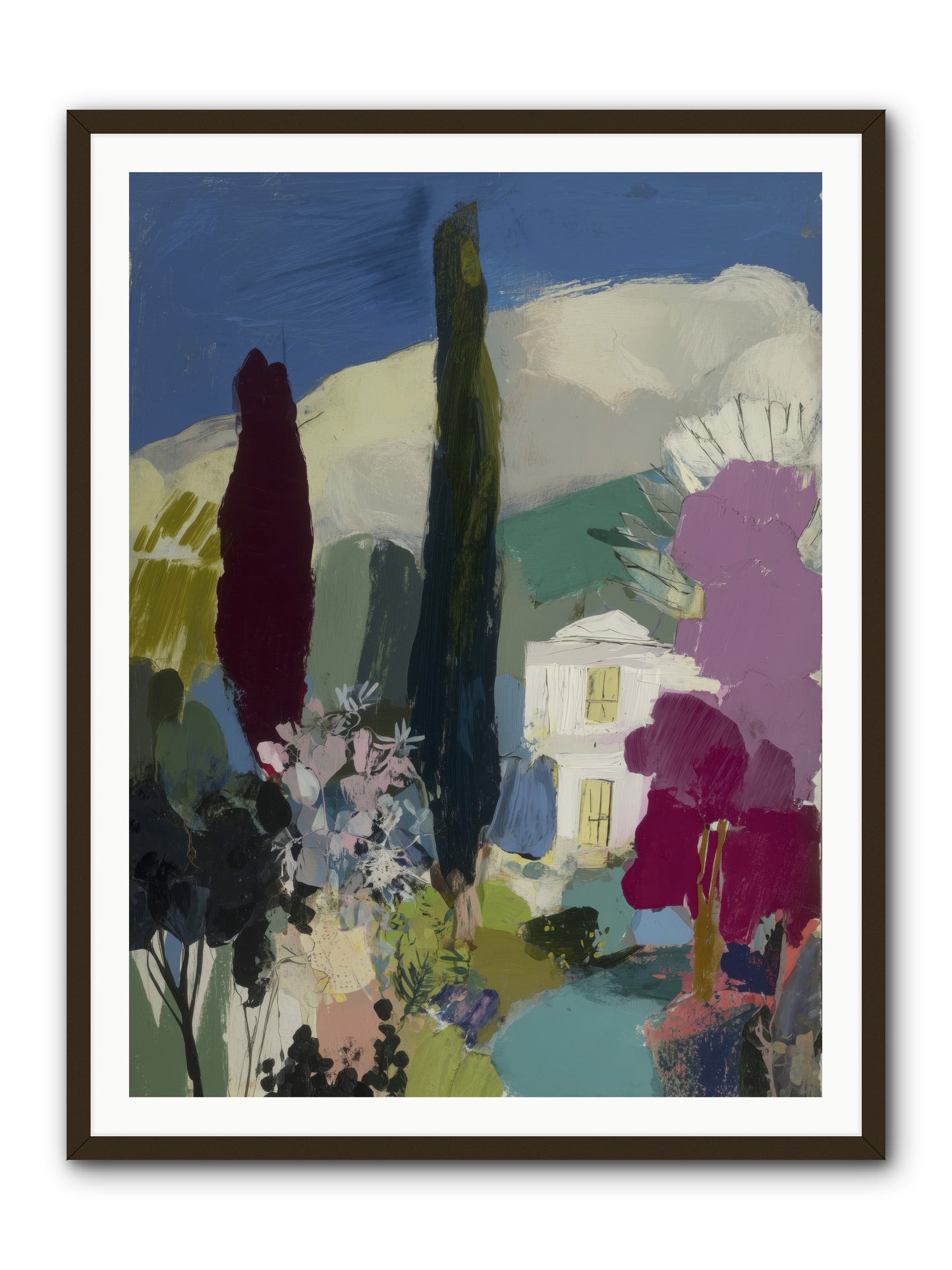 Distant Melody -- Framed Print - Black 36x48