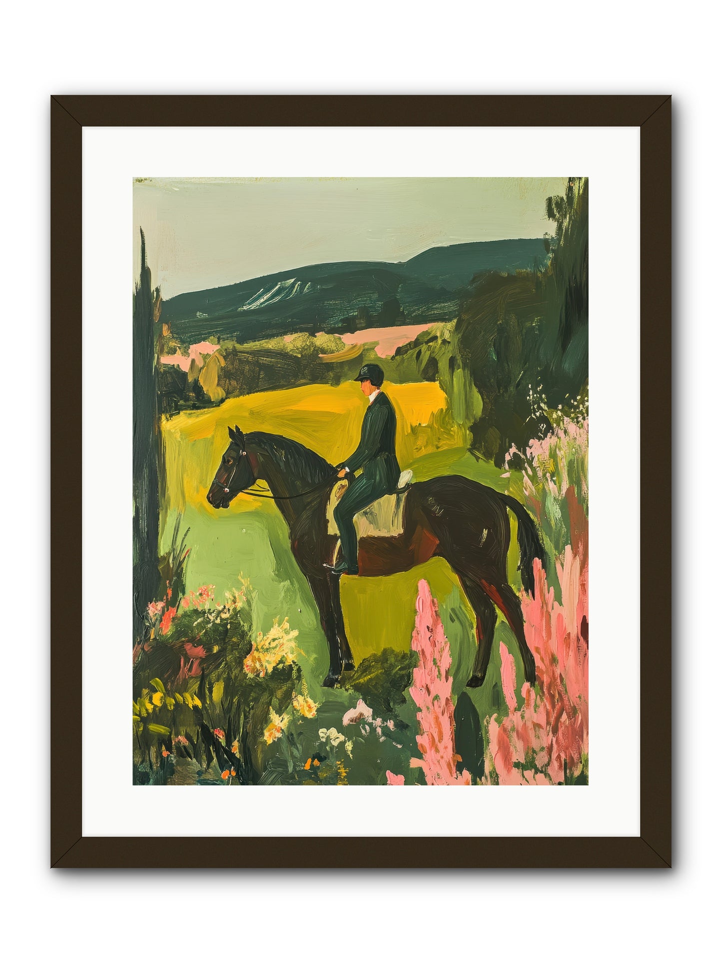 Distant Memory -- Framed Print - Black 18x24