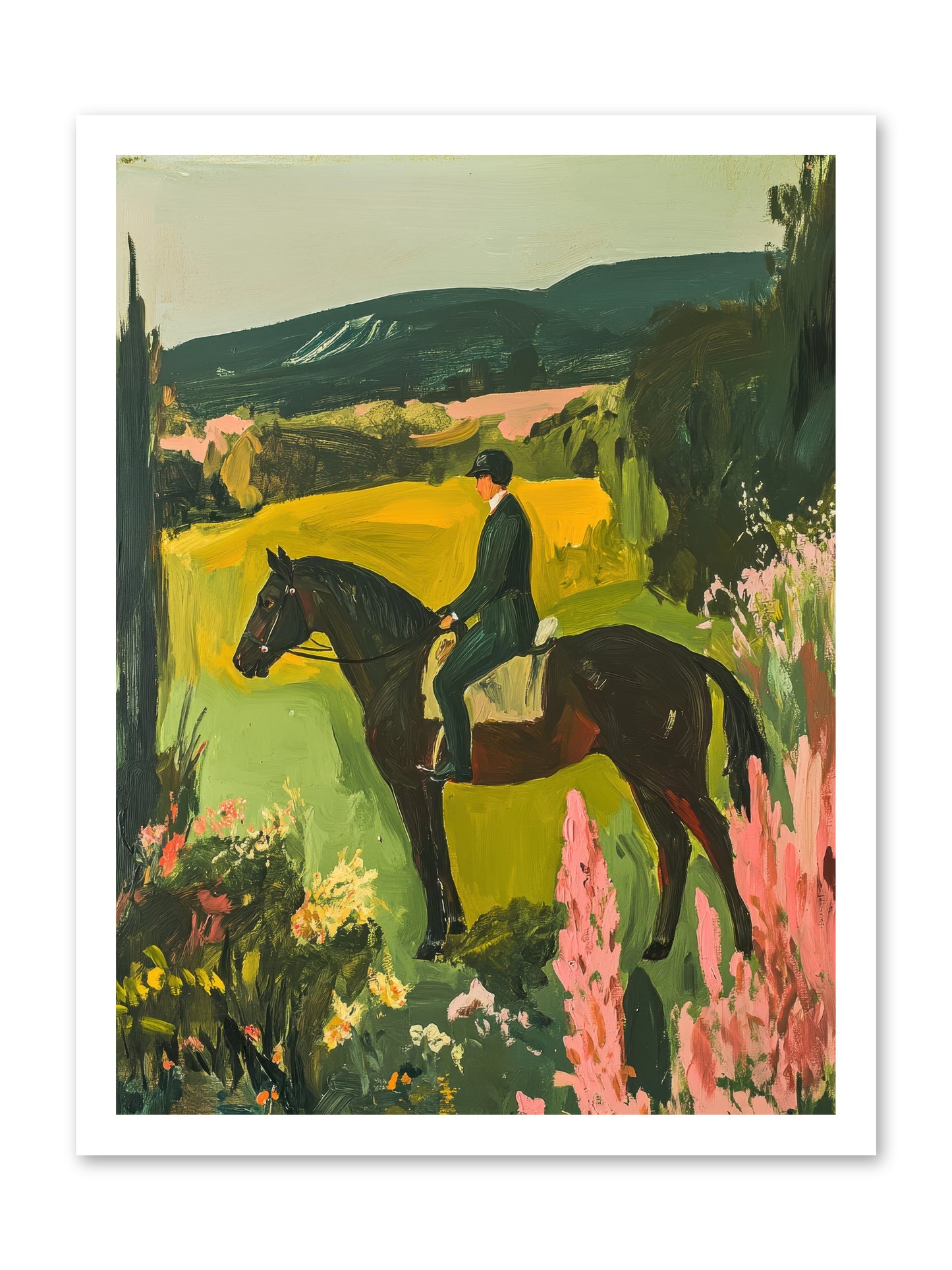 Distant Memory -- Loose Canvas Print 18x24