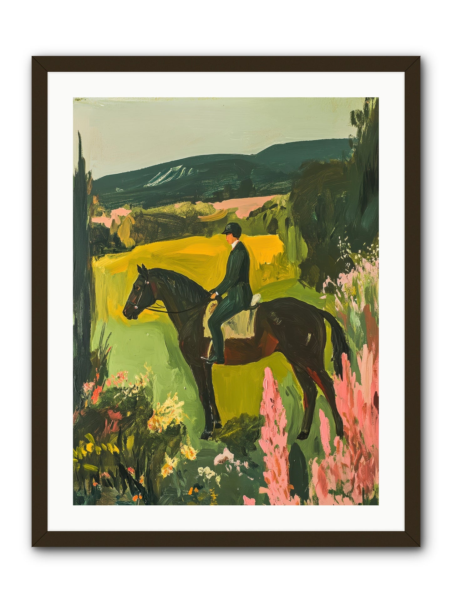 Distant Memory -- Framed Print - Black 24x32