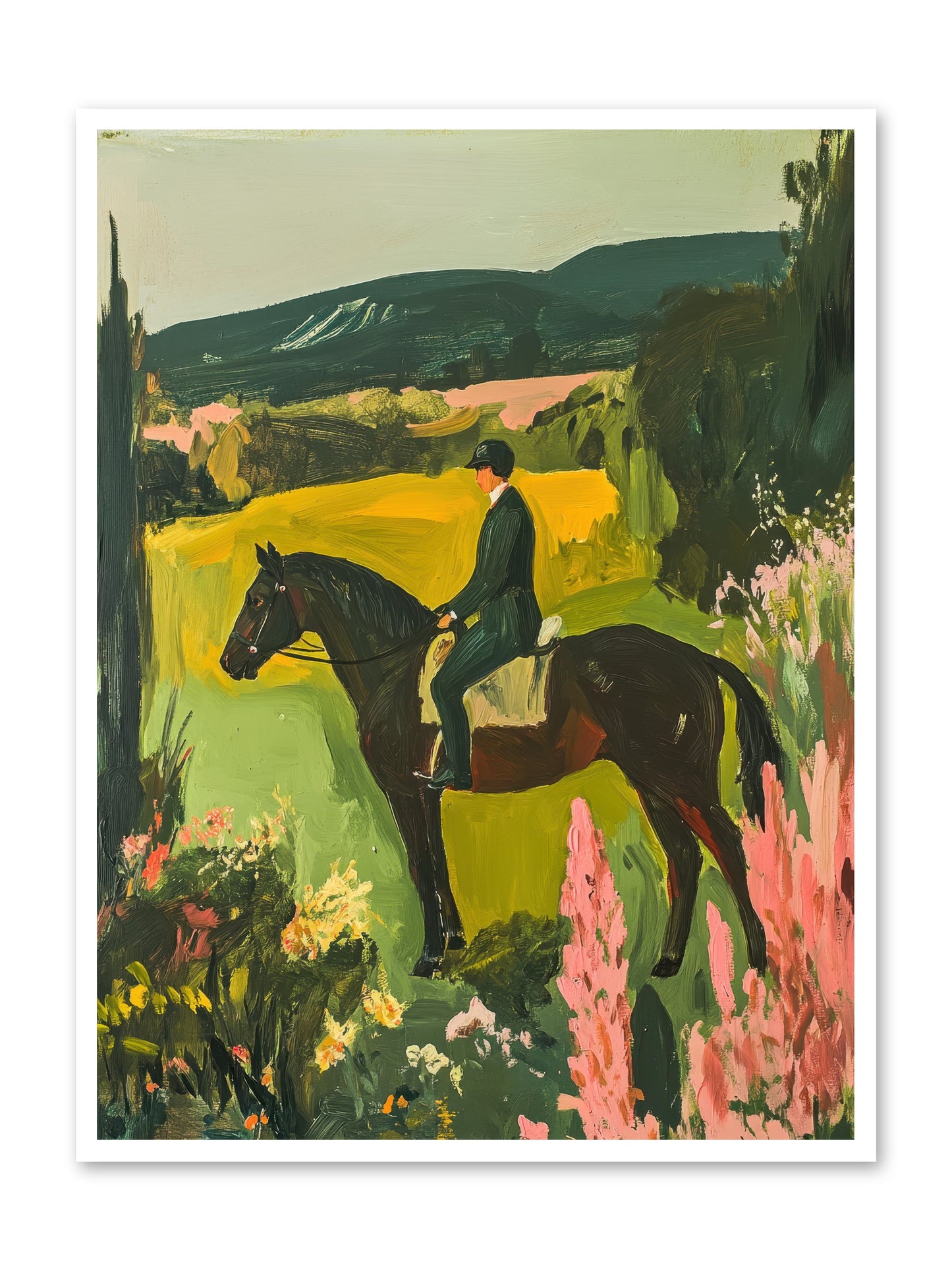 Distant Memory -- Loose Canvas Print 36x48