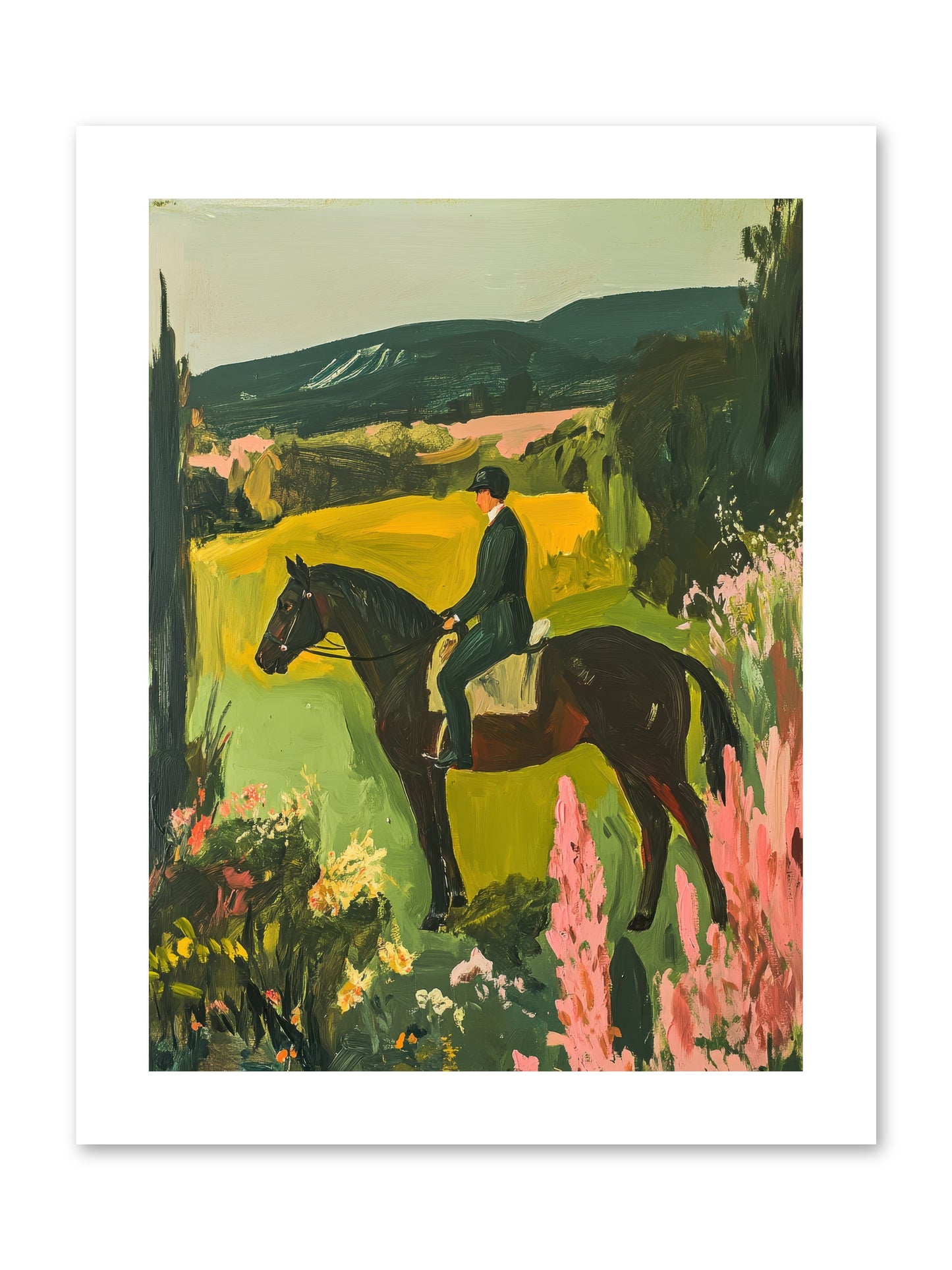 Distant Memory -- Paper Print 9x12