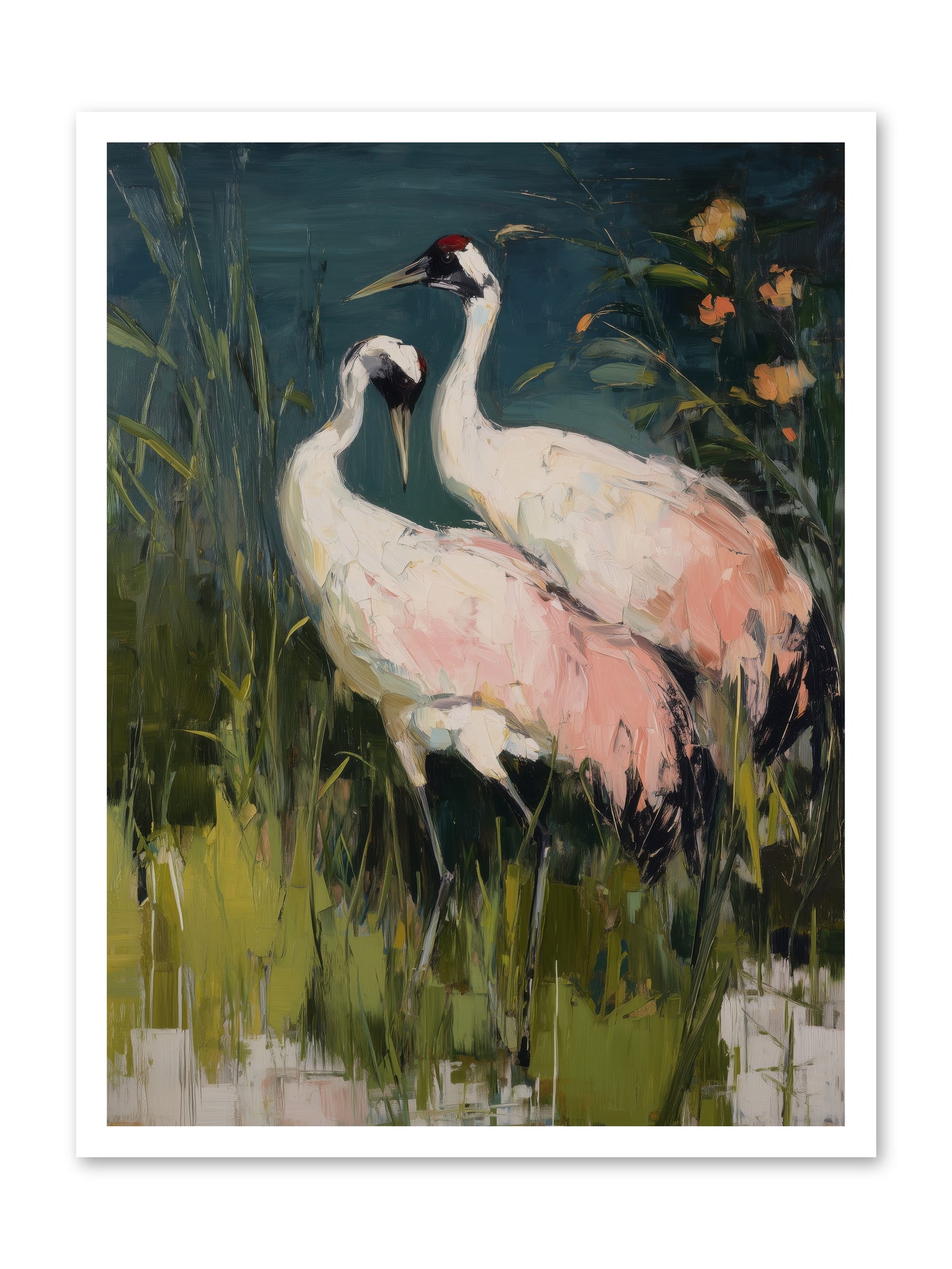 Distant Shores -- Loose Canvas Print 24x32