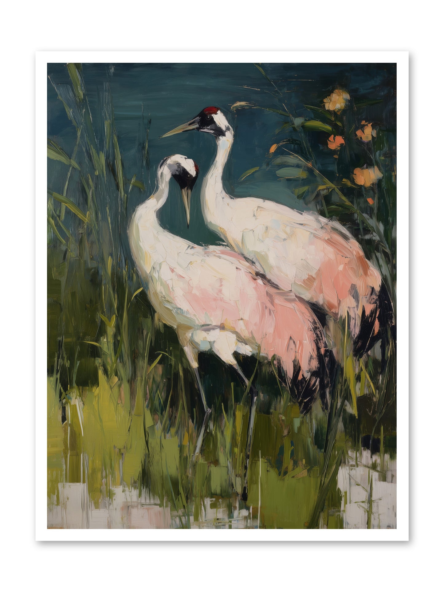 Distant Shores -- Loose Canvas Print 30x40
