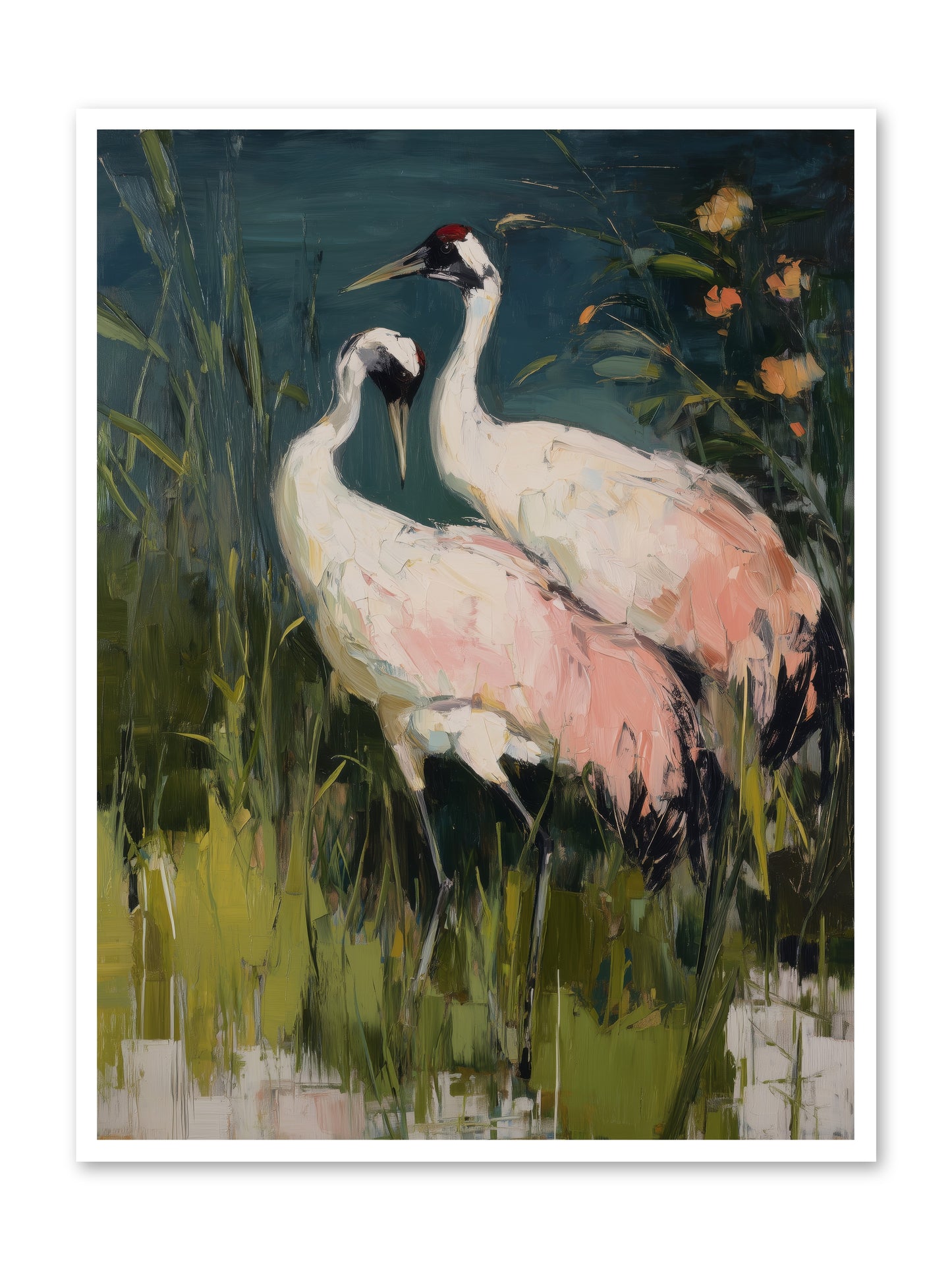Distant Shores -- Loose Canvas Print 36x48