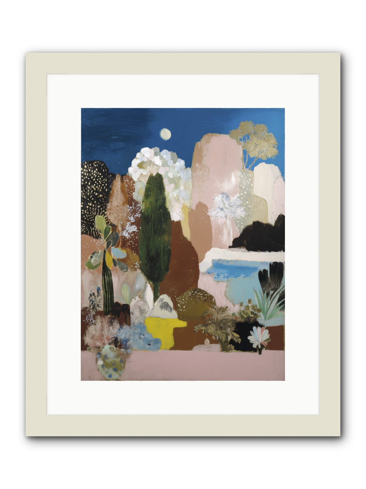 Distilled -- Framed Print - White 12x16