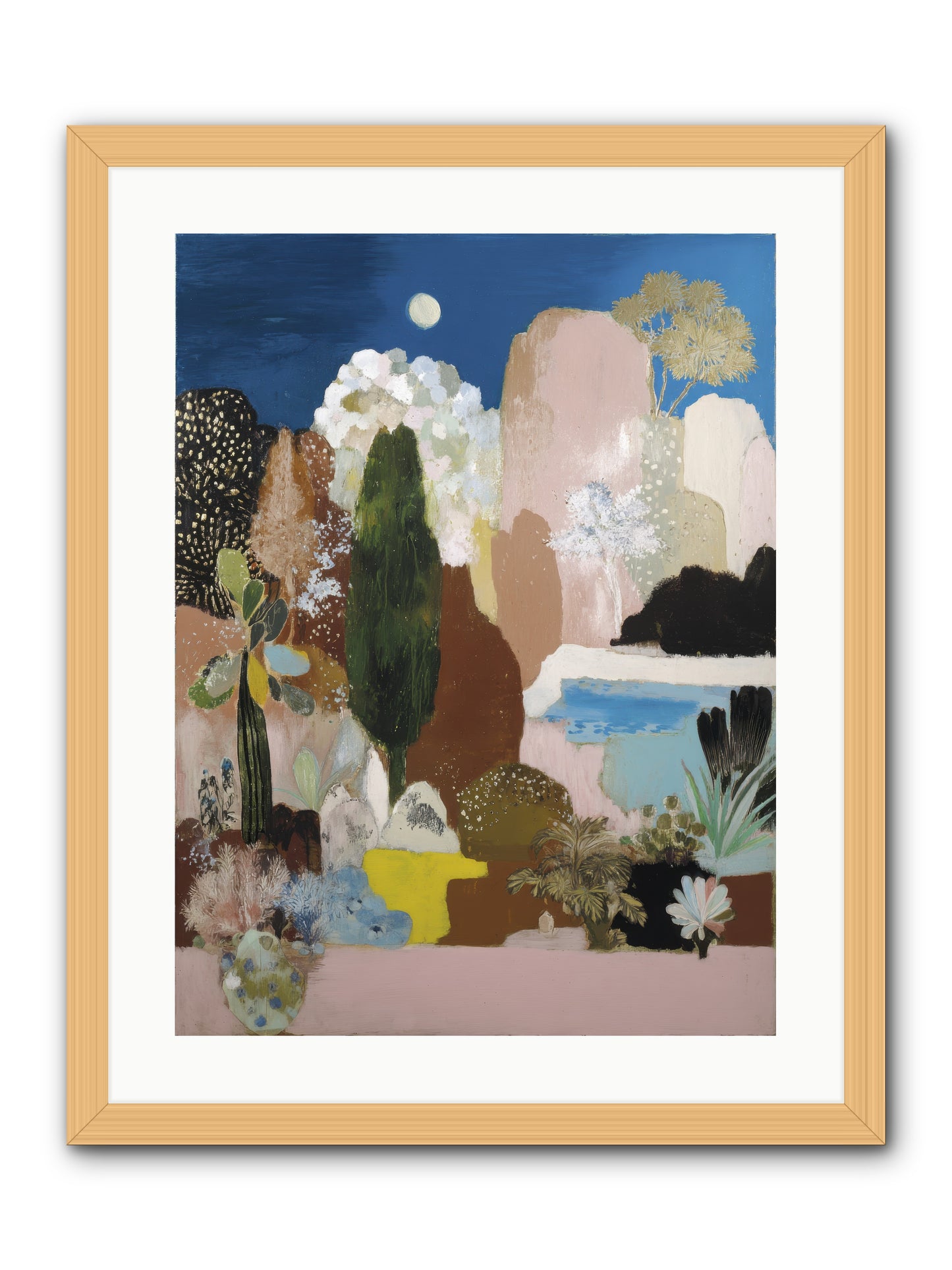 Distilled -- Framed Print - Natural 18x24