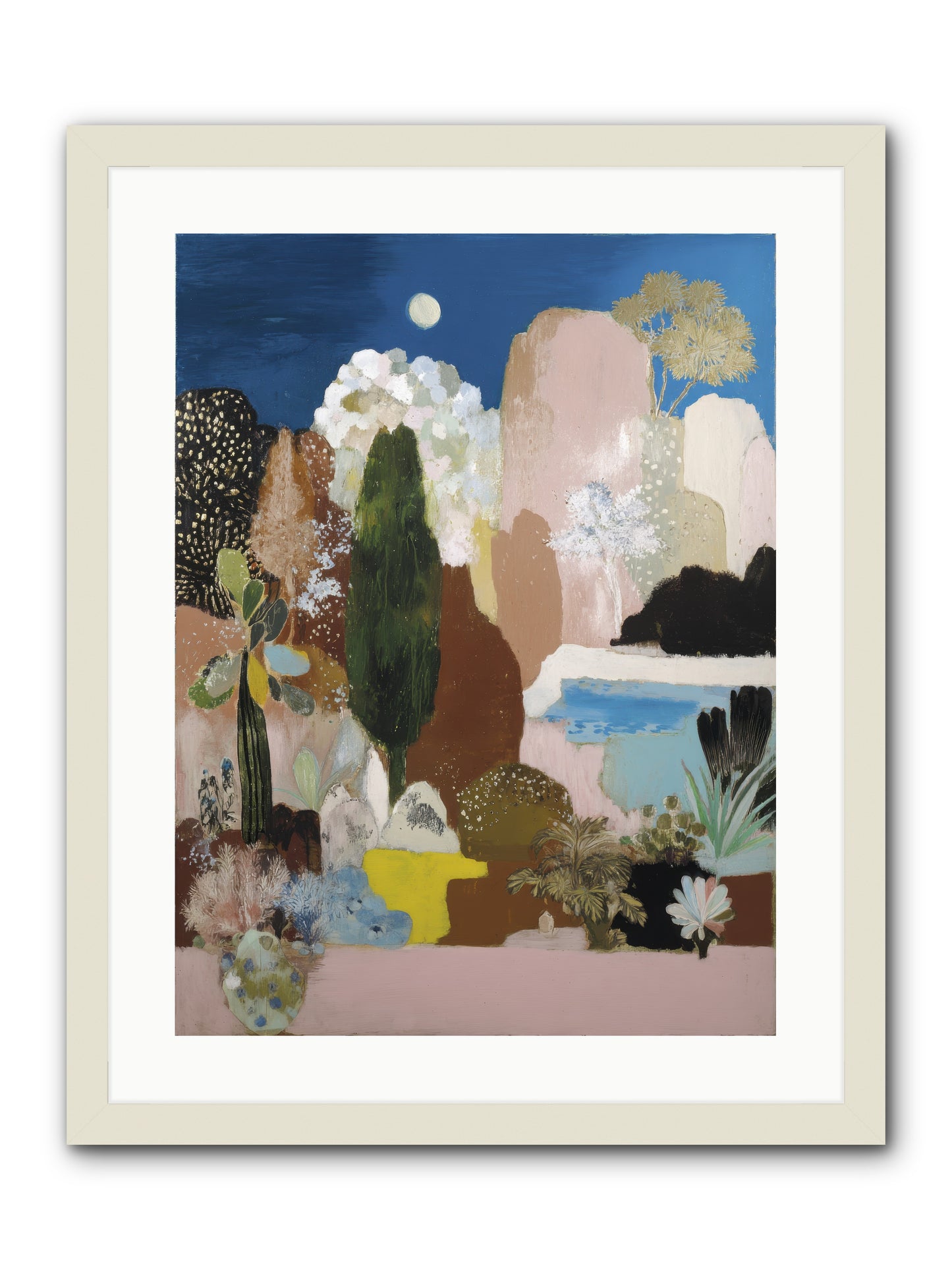 Distilled -- Framed Print - White 18x24