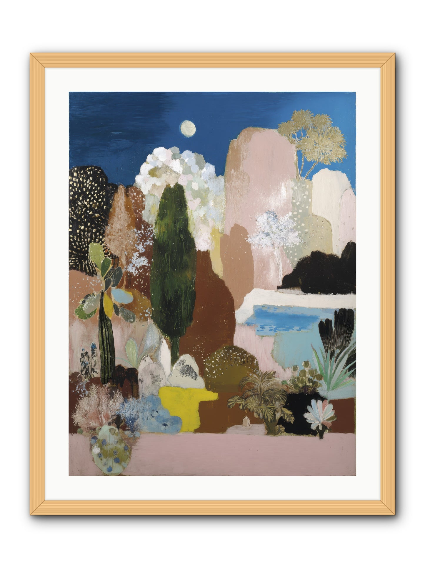 Distilled -- Framed Print - Natural 24x32