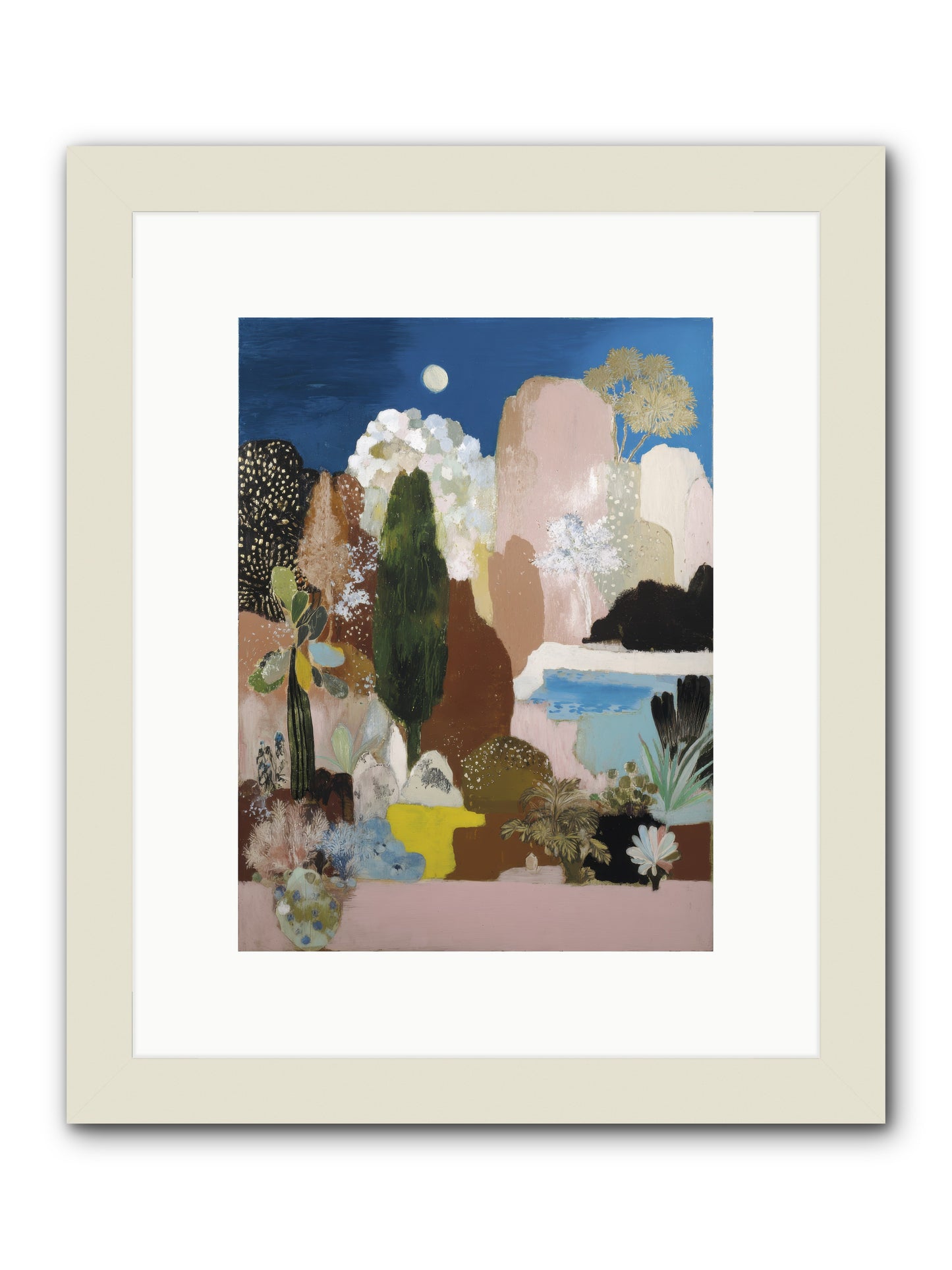 Distilled -- Framed Print - White 9x12