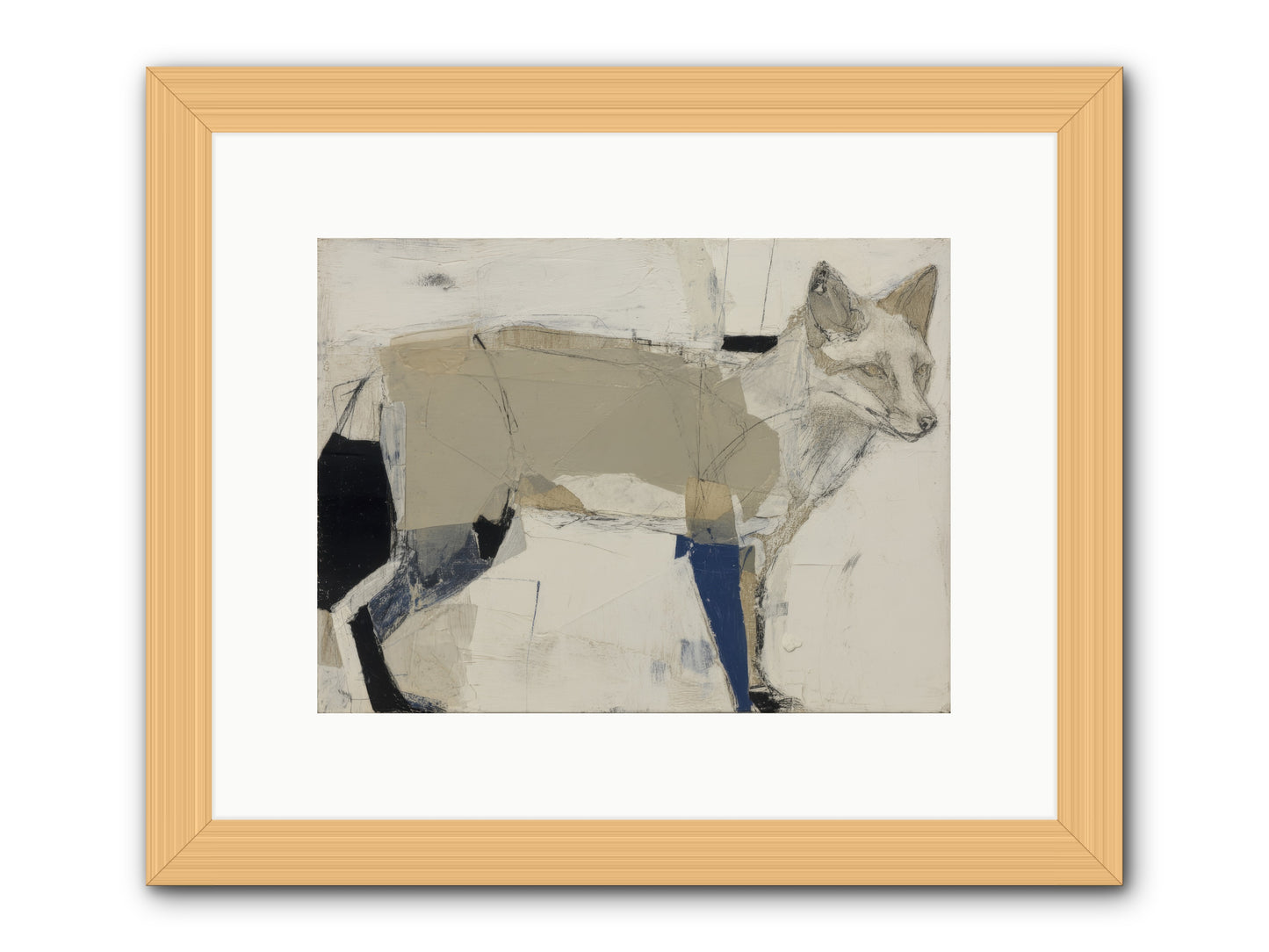 Divine Mischief -- Framed Print - Natural 12x9