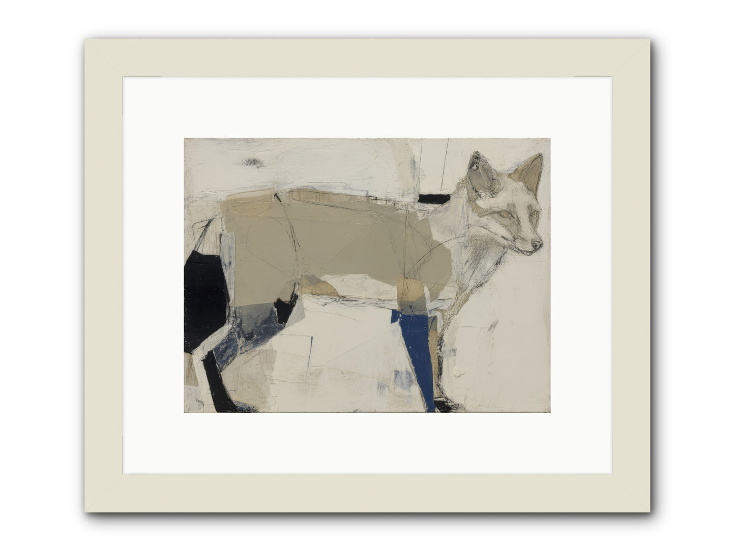 Divine Mischief -- Framed Print - White 12x9