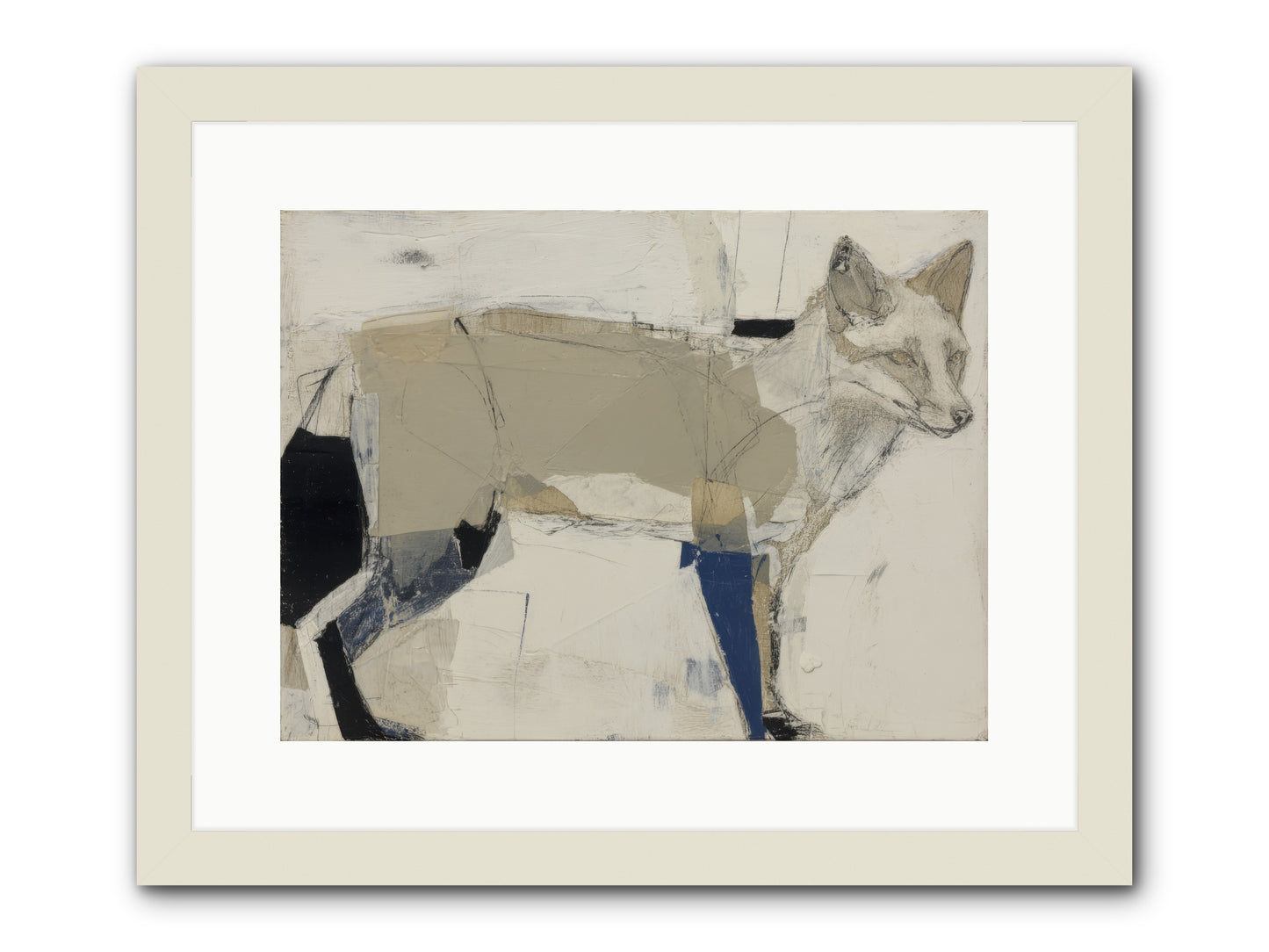 Divine Mischief -- Framed Print - White 16x12