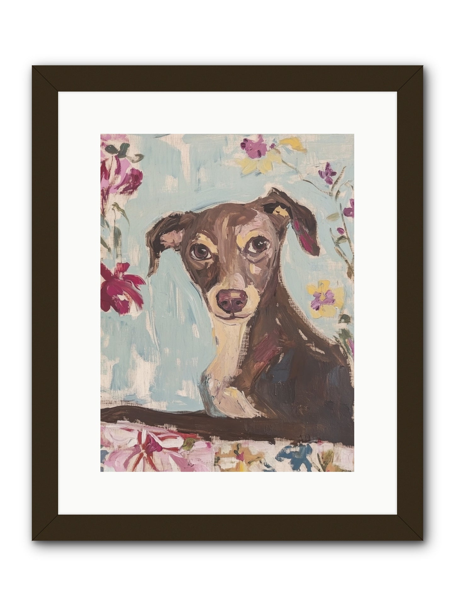 Dolly -- Framed Print - Black 12x16