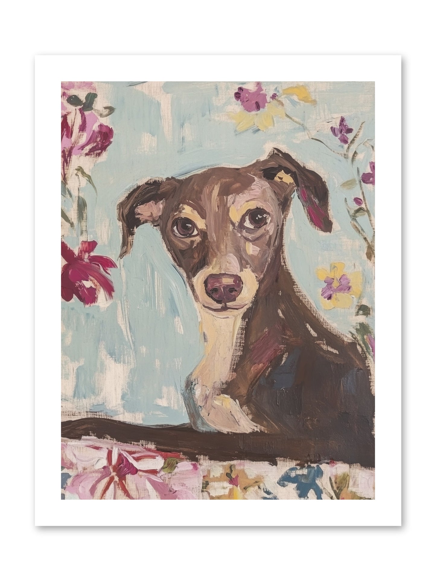 Dolly -- Paper Print 12x16