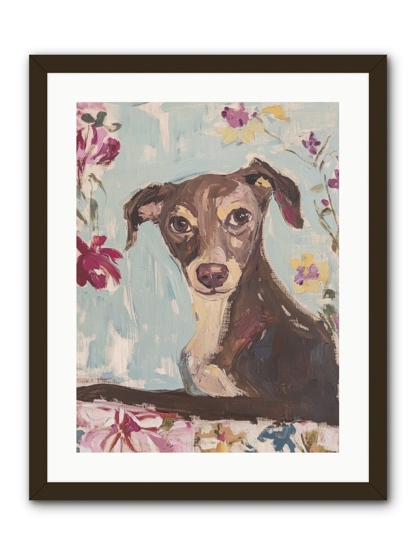 Dolly -- Framed Print - Black 18x24