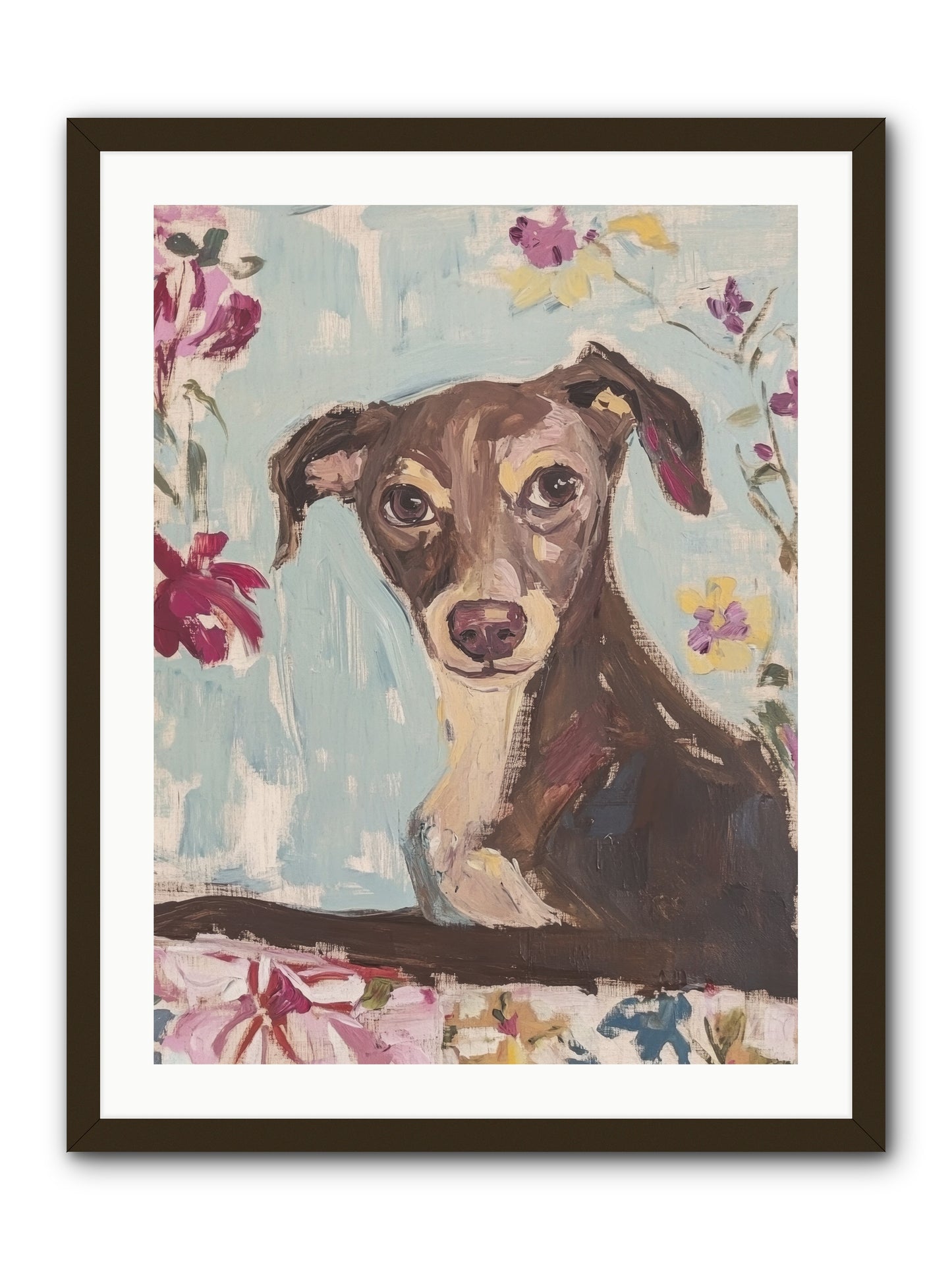 Dolly -- Framed Print - Black 24x32