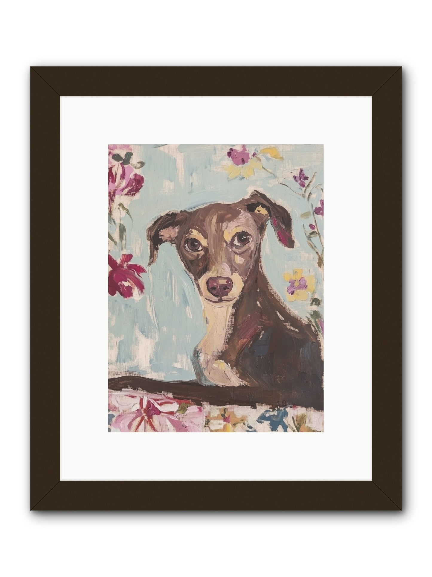 Dolly -- Framed Print - Black 9x12