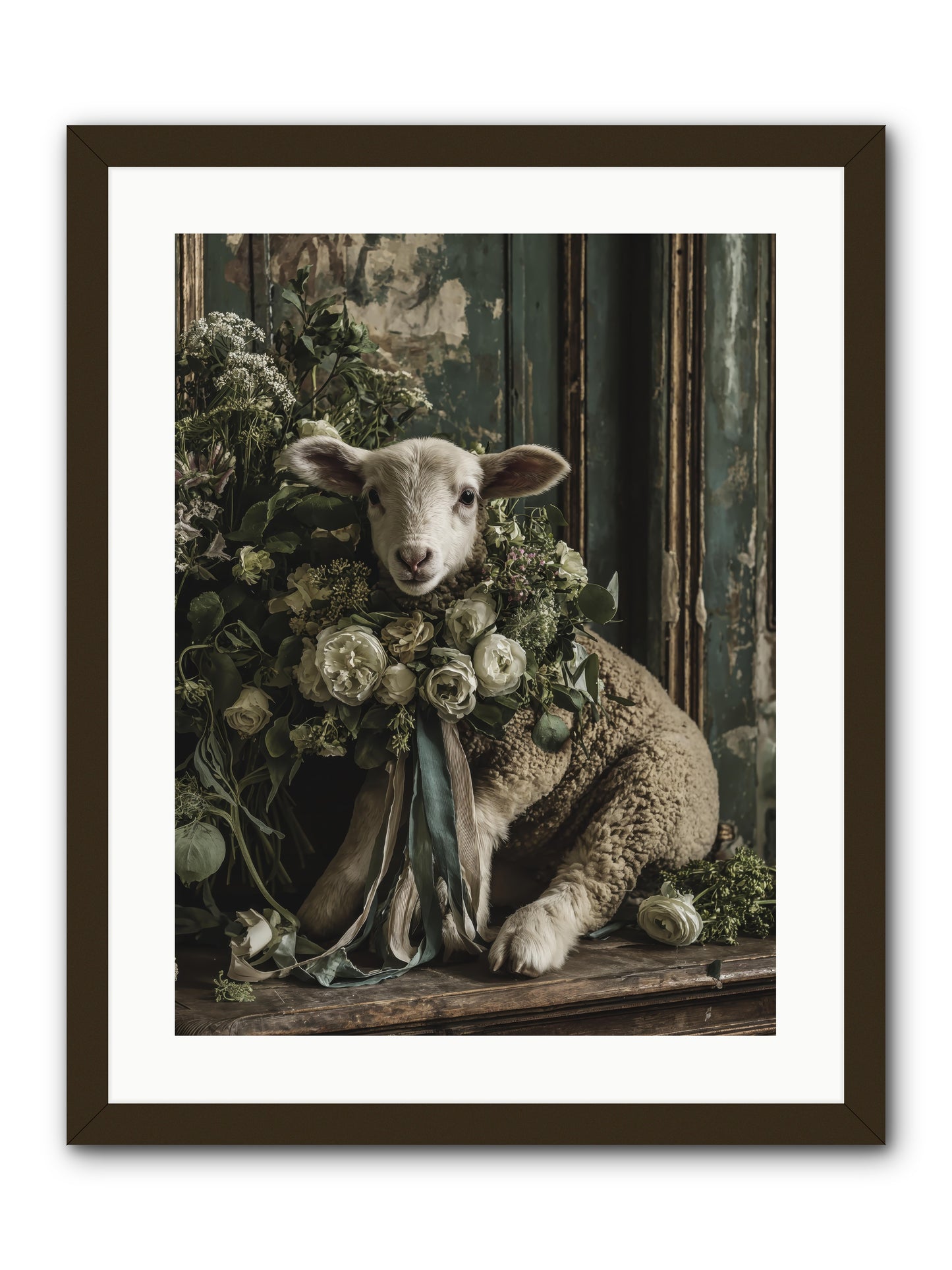 Dorette -- Framed Print - Black 18x24