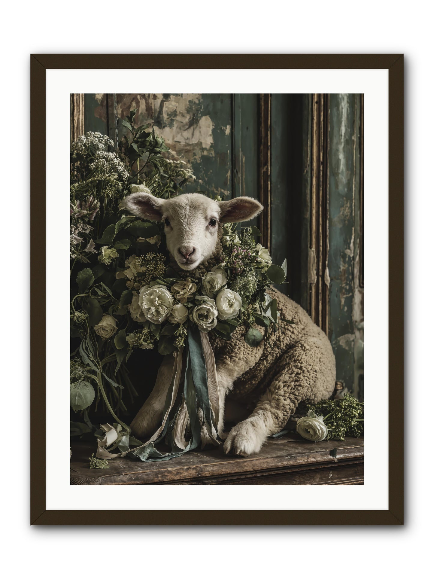 Dorette -- Framed Print - Black 24x32