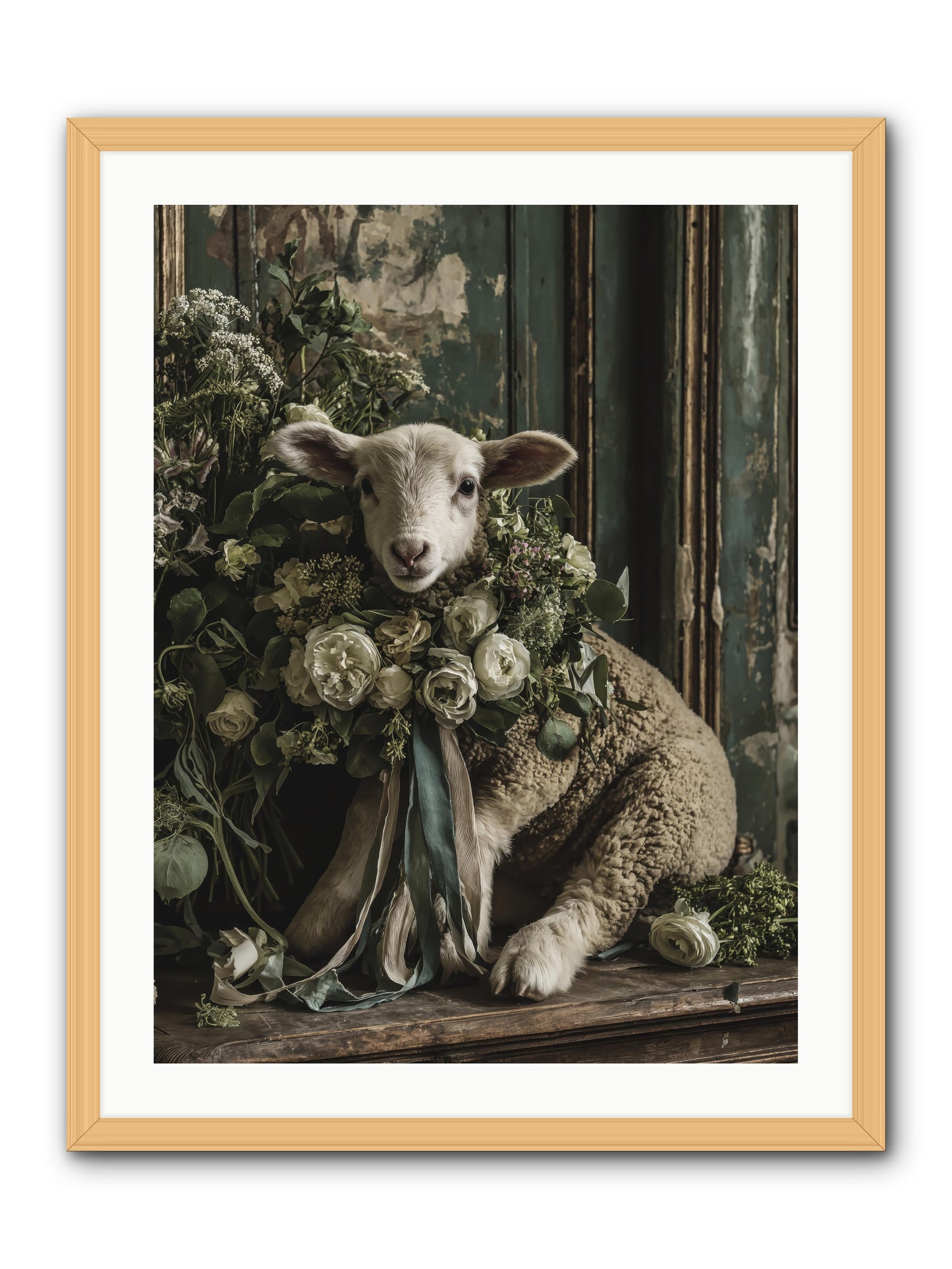 Dorette -- Framed Print - Natural 24x32