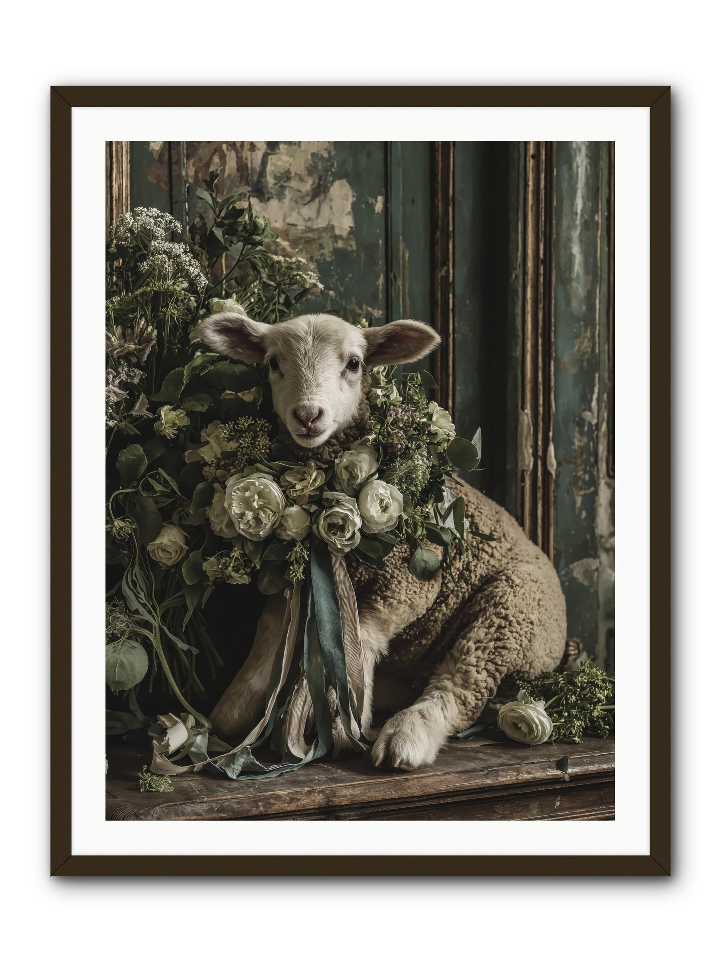 Dorette -- Framed Print - Black 30x40