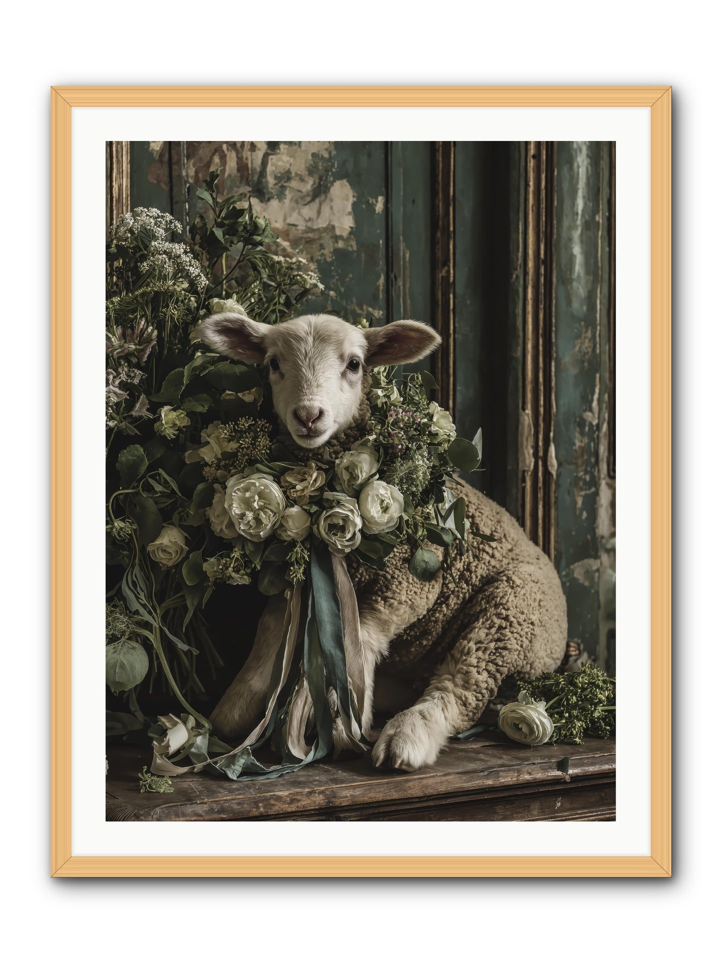 Dorette -- Framed Print - Natural 30x40