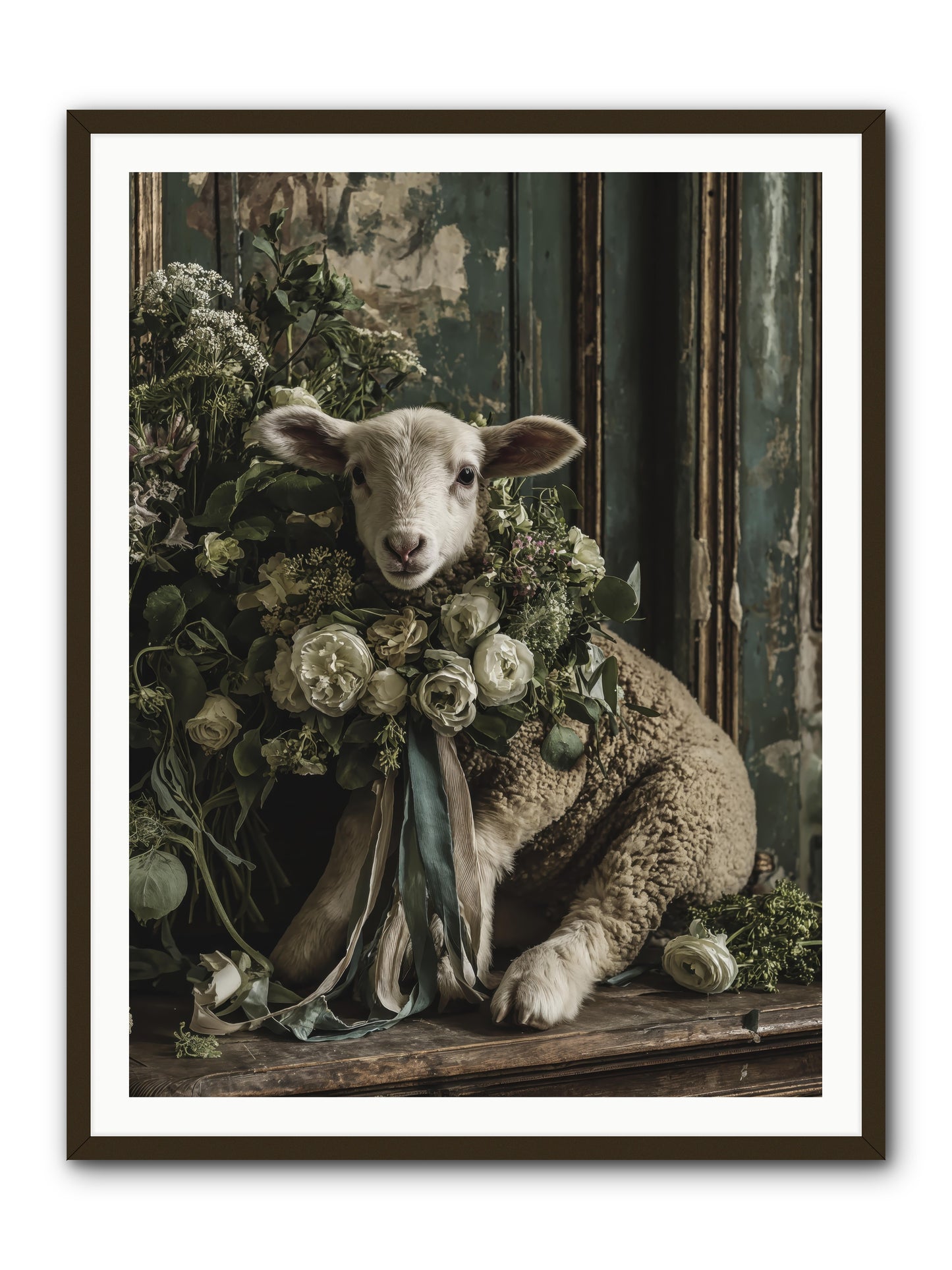 Dorette -- Framed Print - Black 36x48