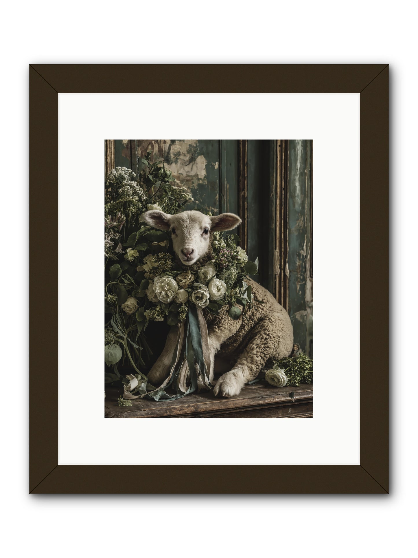 Dorette -- Framed Print - Black 9x12