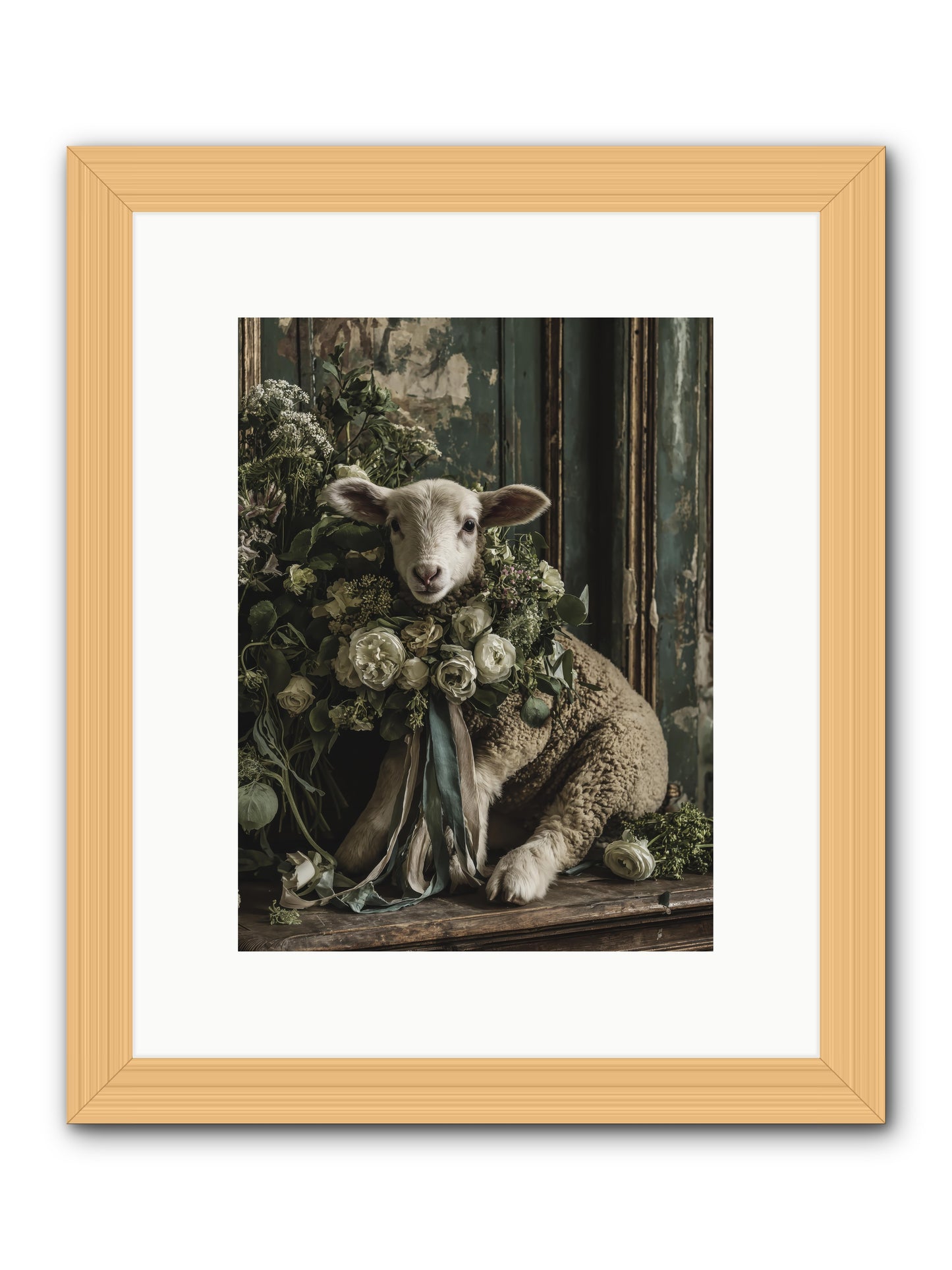 Dorette -- Framed Print - Natural 9x12