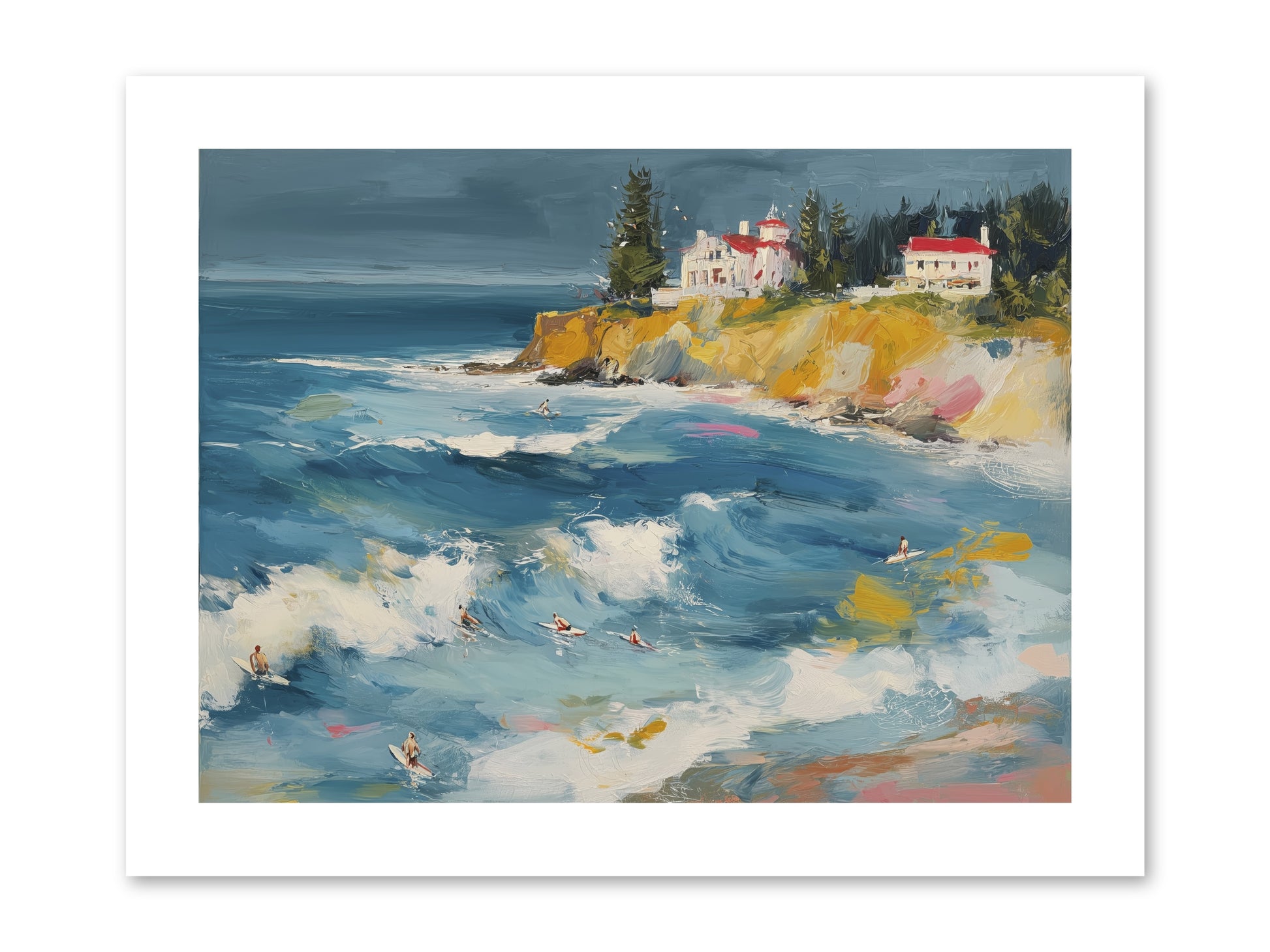 Drama in Motion -- Paper Print 12x9