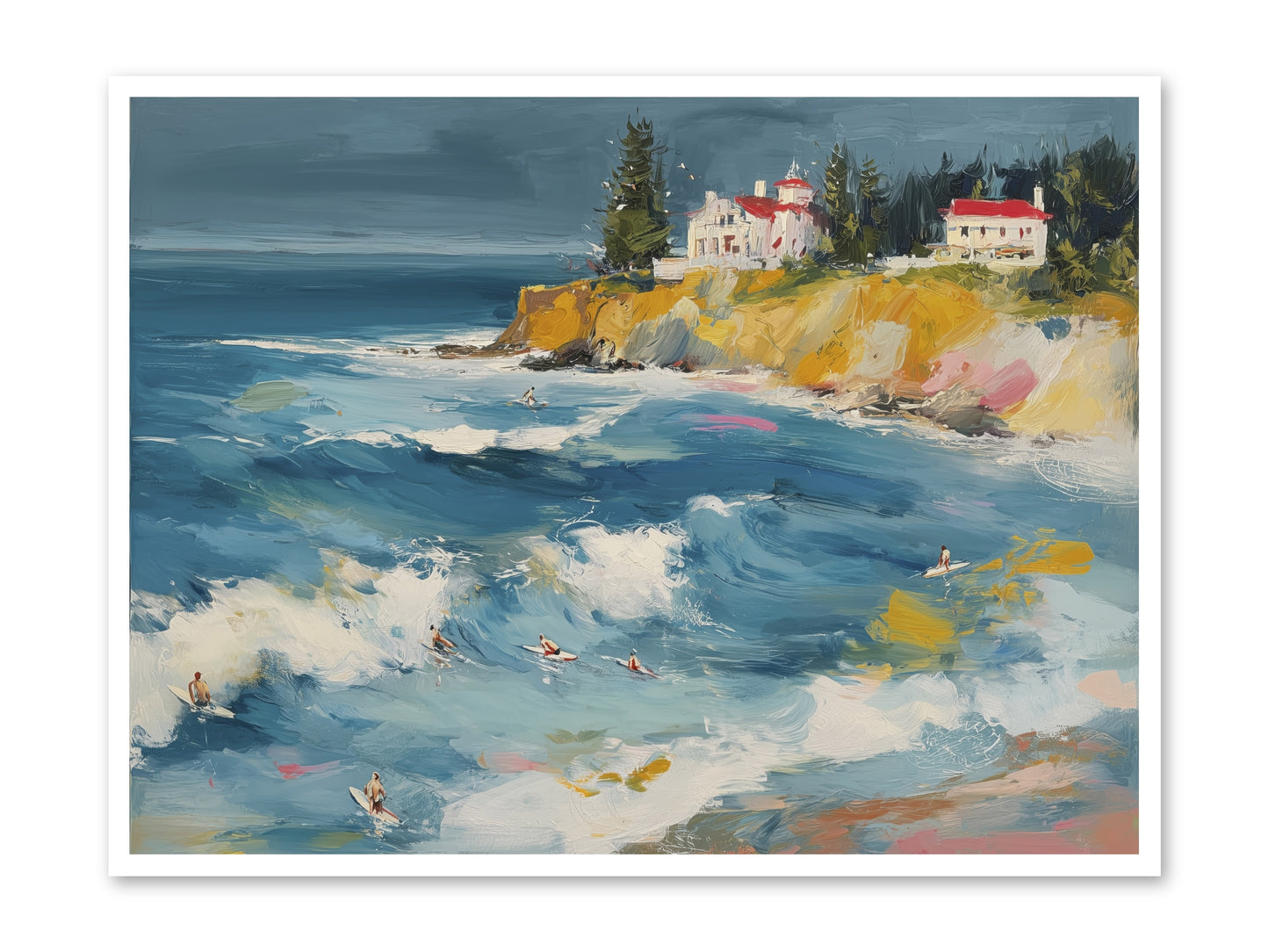 Drama in Motion -- Paper Print 48x36
