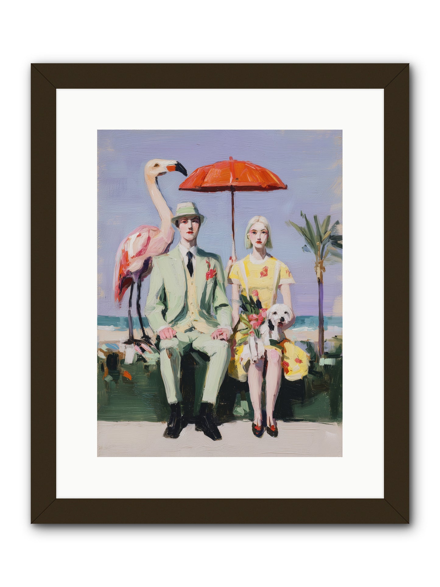 Dream State Doubt -- Framed Print - Black 12x16