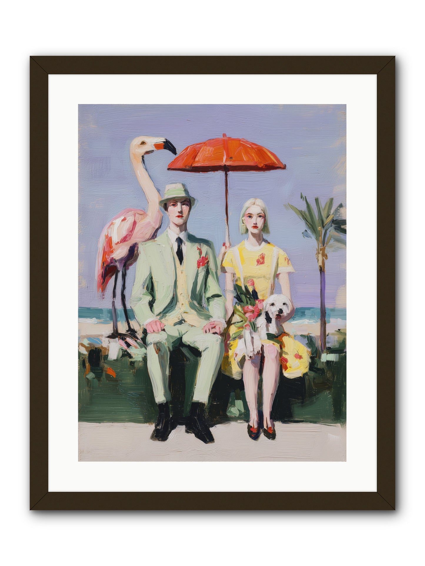 Dream State Doubt -- Framed Print - Black 18x24